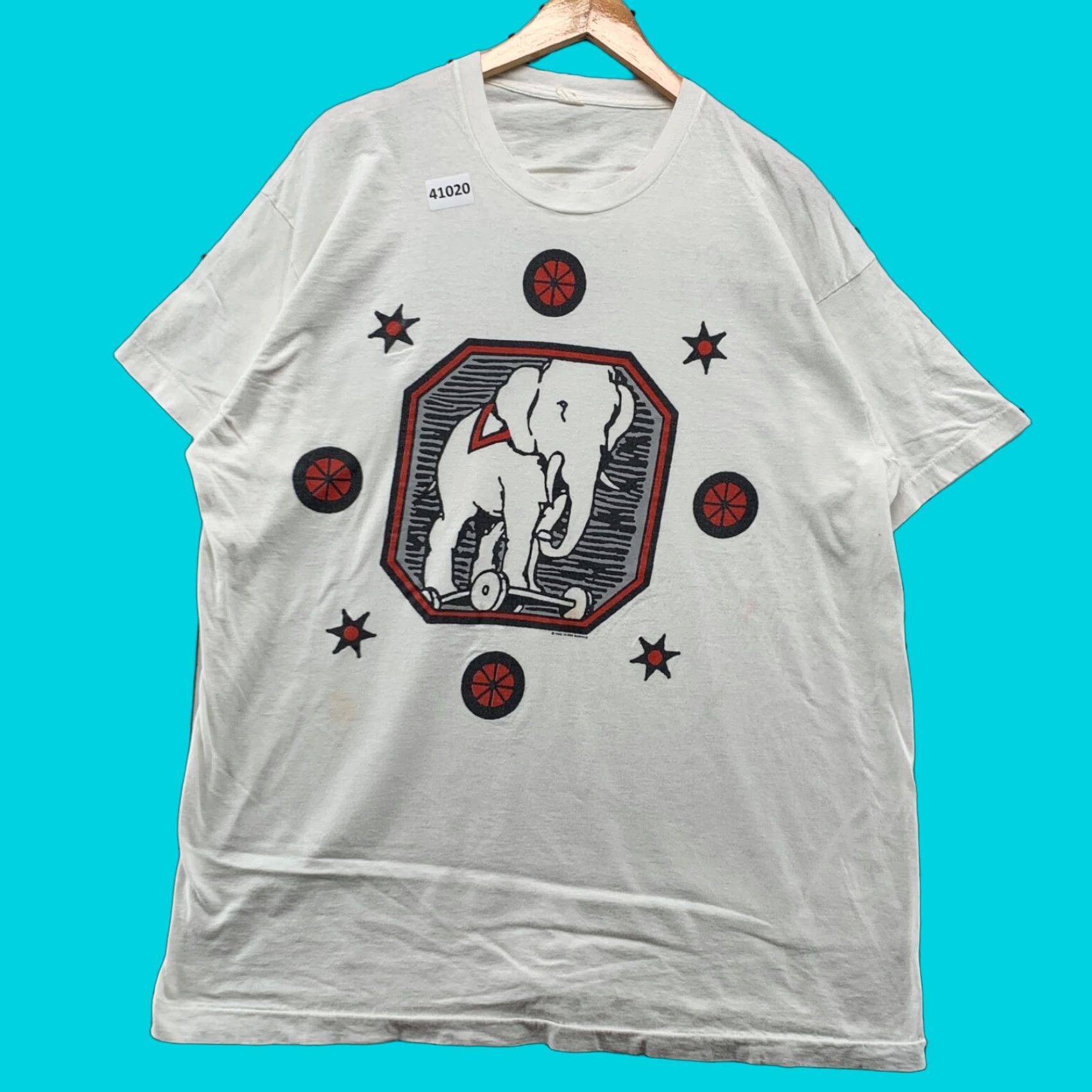 Vintage VINTAGE 90s 10000 Maniacs Shirt Men 2XL White Bling Man ZOO Rare Single Stitch Shirt Men 2XL White 90s Maniacs Zoo Bling Musical Band Mens Size US XXL / EU 58 / 5 - 1 Thumbnail