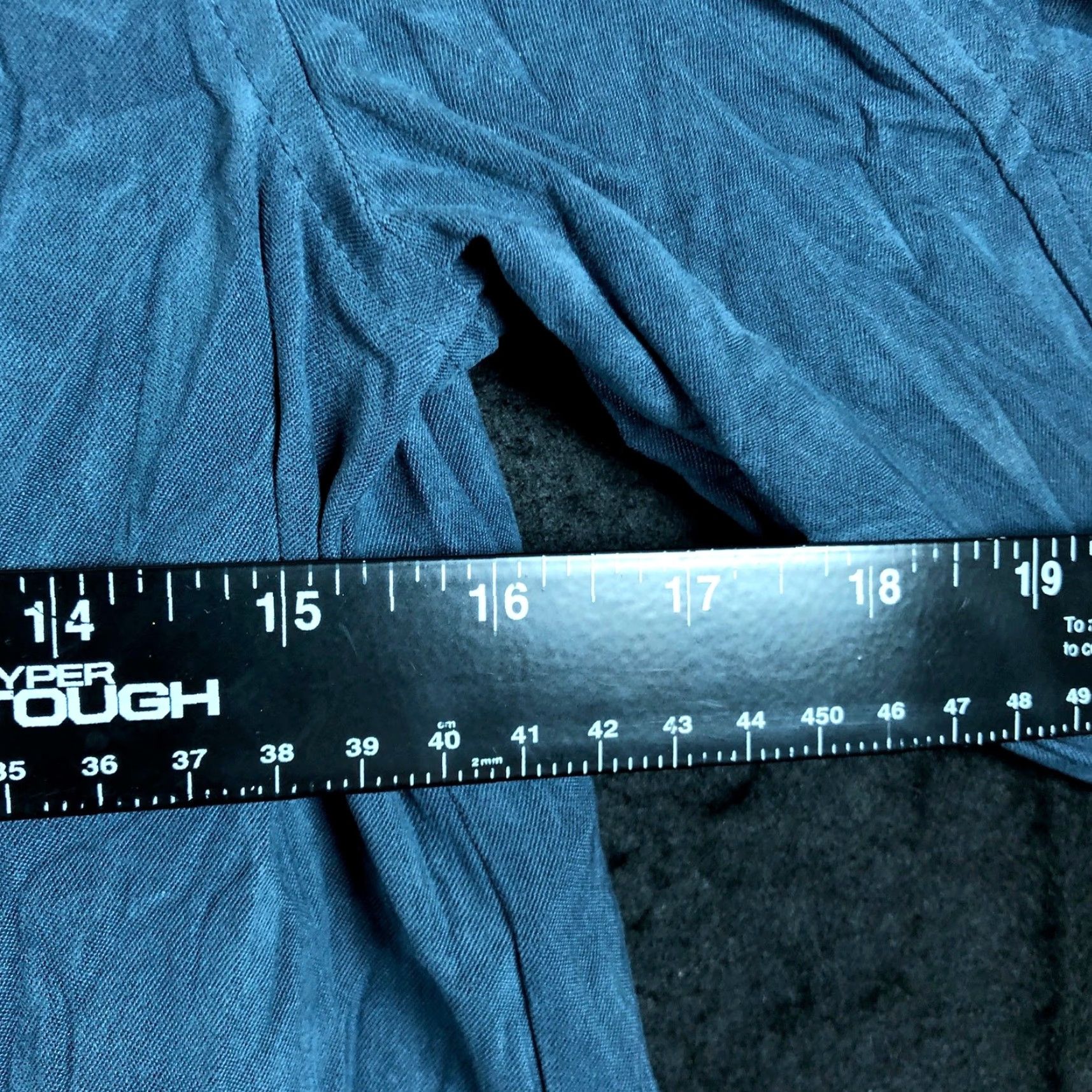 Orvis Orvis Womens Jacket Blue Petite Full Zip Casual Pockets Stretch 4P Denim Polyester All Seasons Mid-Length Womens Size S / US 4 / IT 40 - 7 Thumbnail
