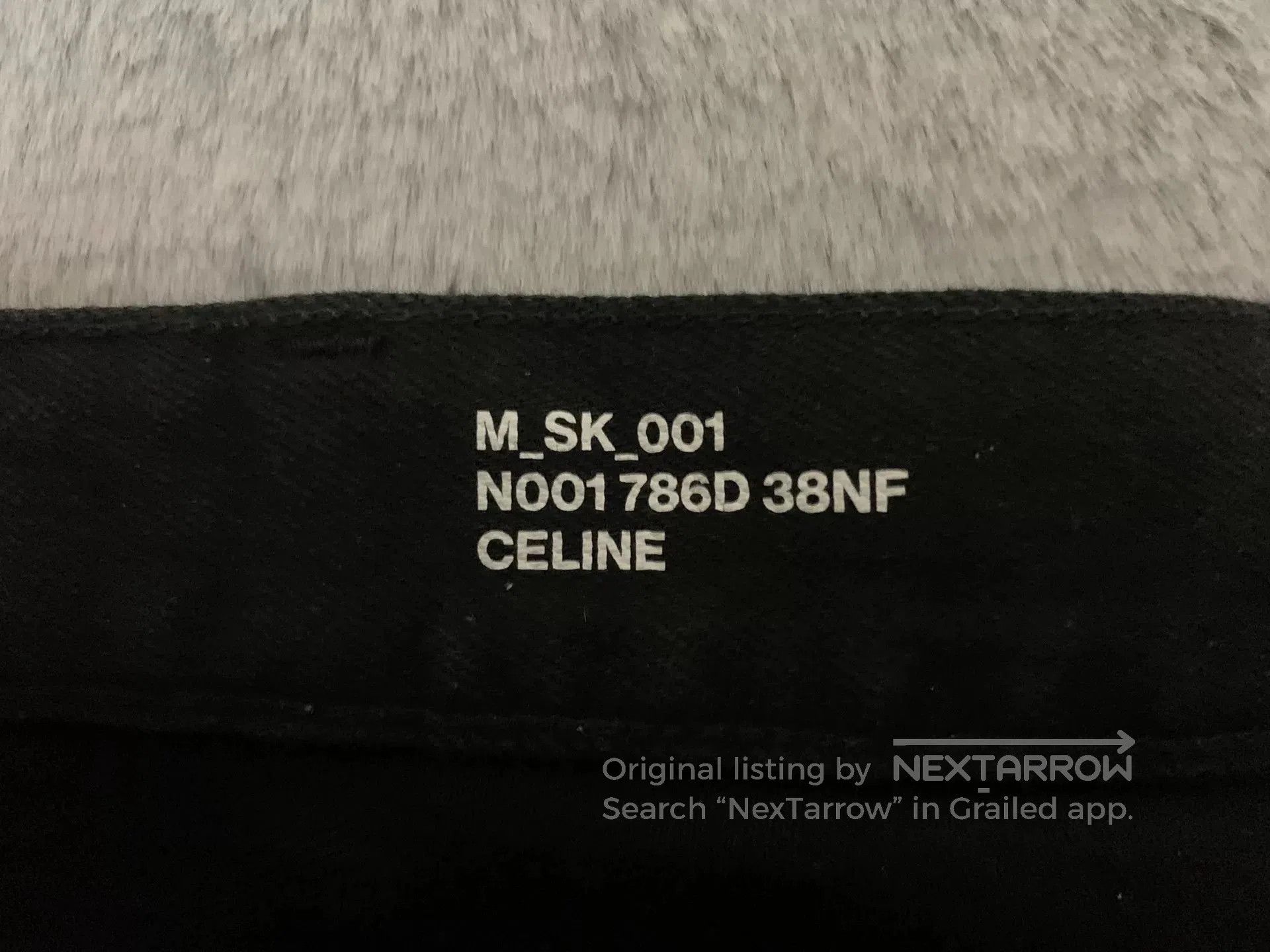 Celine Celine Black Denim Pants M_SK_001. Size US 34 / EU 50 - 3 Thumbnail