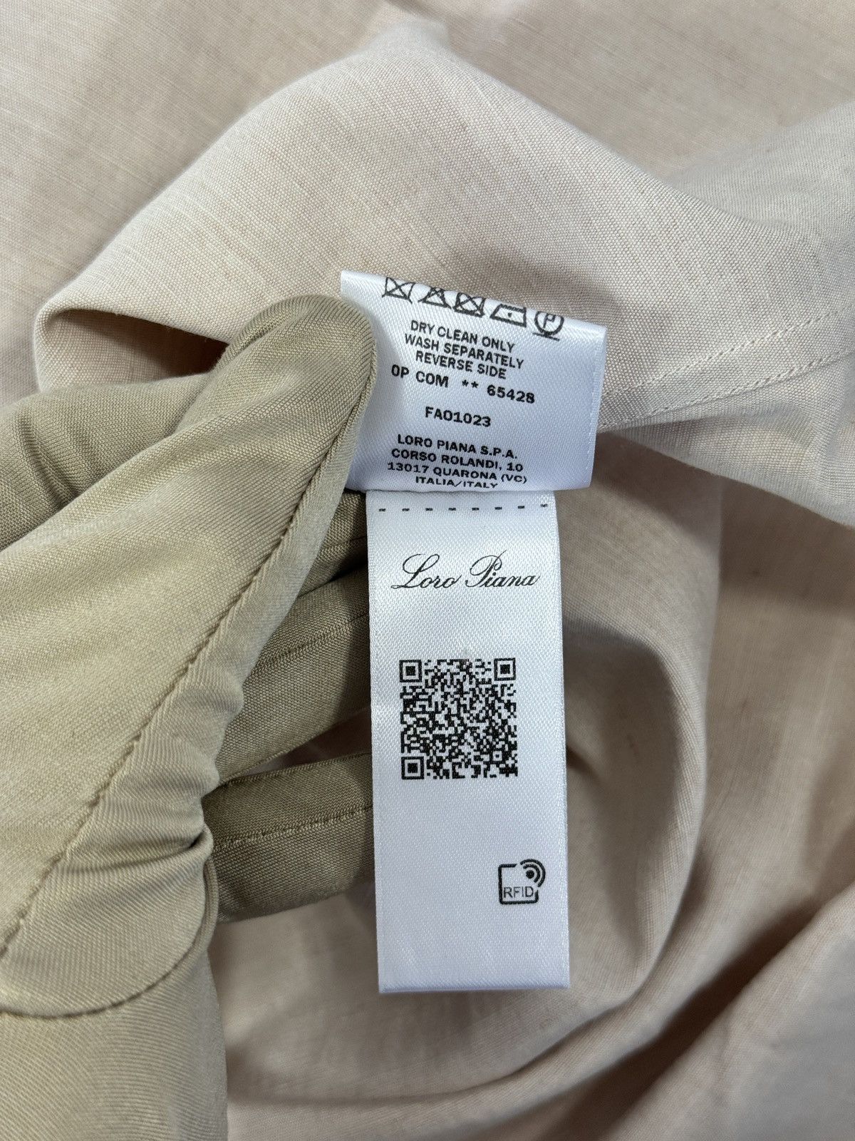 Loro Piana ANDRE LINEN SILK SHIRT Size US M / EU 48-50 / 2 - 3 Thumbnail