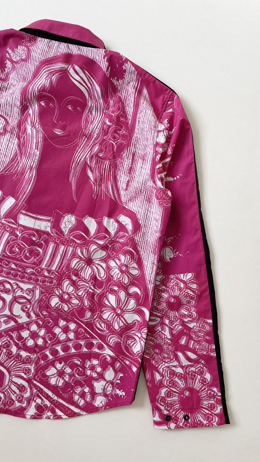 Craig Green Pink ‘3D Blur’ Print Shirt Size US M / EU 48-50 / 2 - 12 Thumbnail