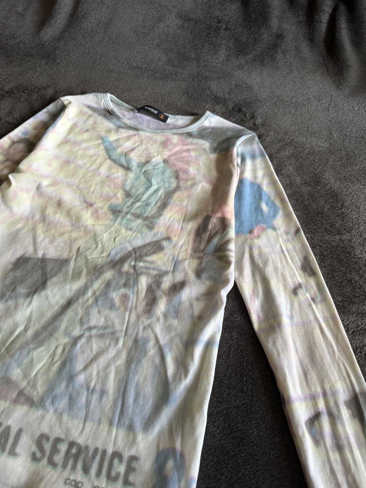 Cop Copine Vintage Cop Copine Paris office mesh print long sleeve Size M / US 6-8 / IT 42-44 - 5 Thumbnail