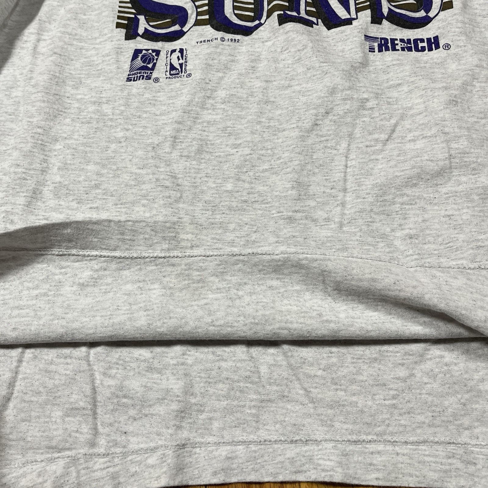 Vintage VTG 90s Phoenix Suns Mock Double Layer XL Single Stitch Tee Size US XL / EU 56 / 4 - 8 Thumbnail