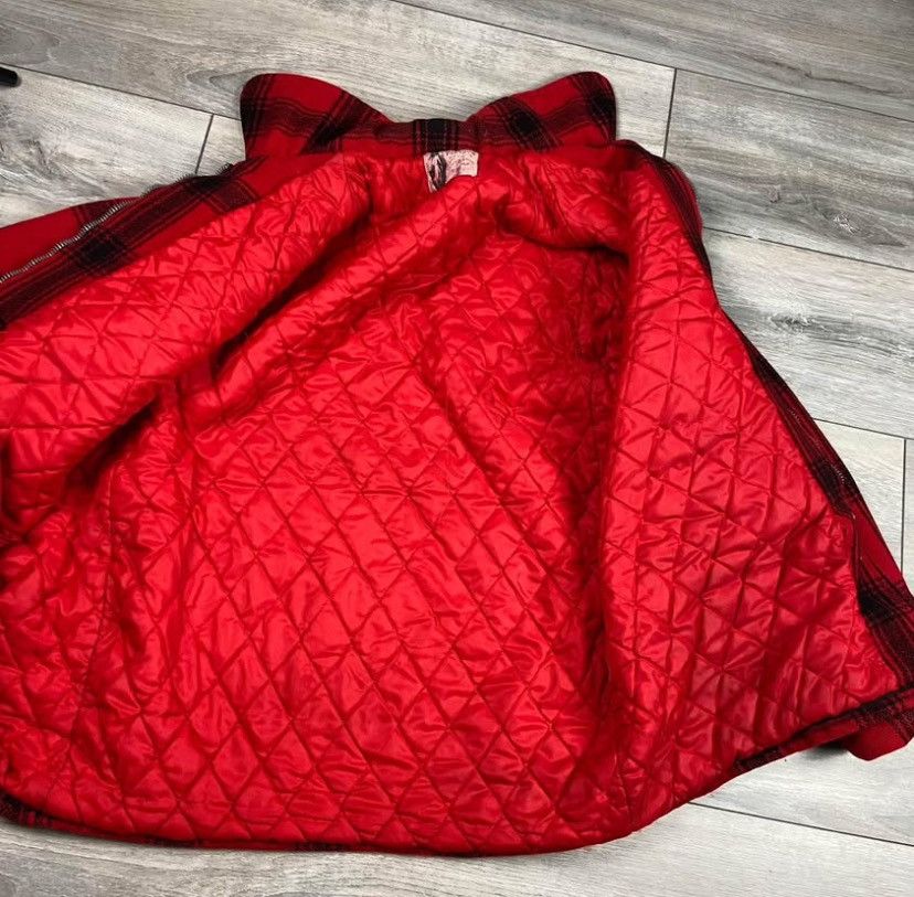 JCPenney Vintage Pennys Outerwear Wool Quilt lined Jacket* mens 44 L Size US L / EU 52-54 / 3 - 3 Thumbnail
