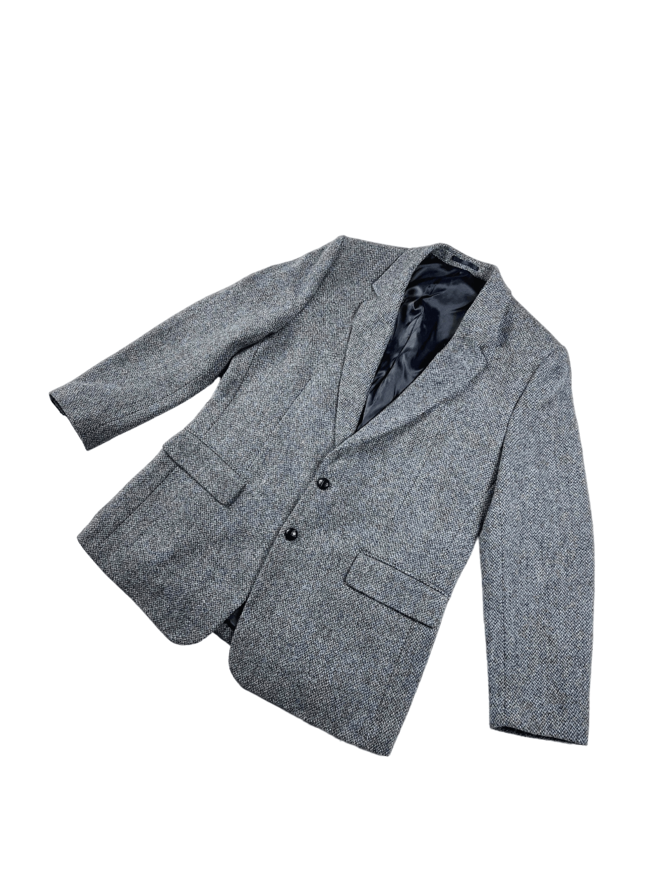 Harris Tweed × Vintage Harris Tweed Wool Blazer 42R S Size 42R - 4 Thumbnail