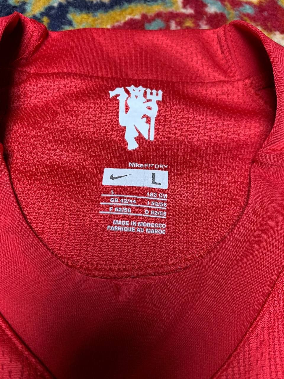 Nike Giggs Manchester United 2007 2009 Football Shirt Jersey Size US L / EU 52-54 / 3 - 3 Thumbnail