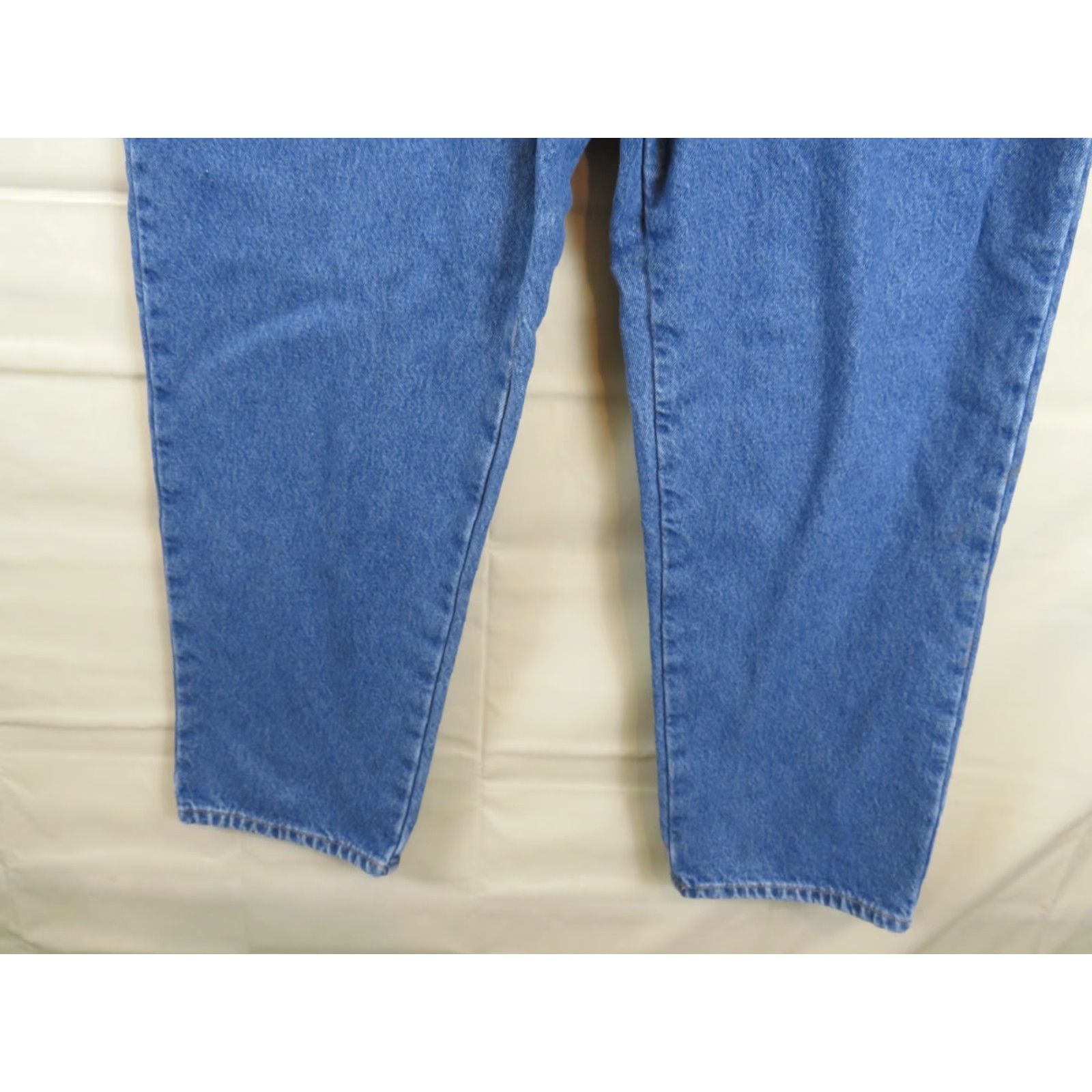 Denime LL Bean Jeans Women 18 Regular Blue Denim Flannel Lined Workwear Outdoors Shirt? Size 40" / US 18 - 2 Thumbnail