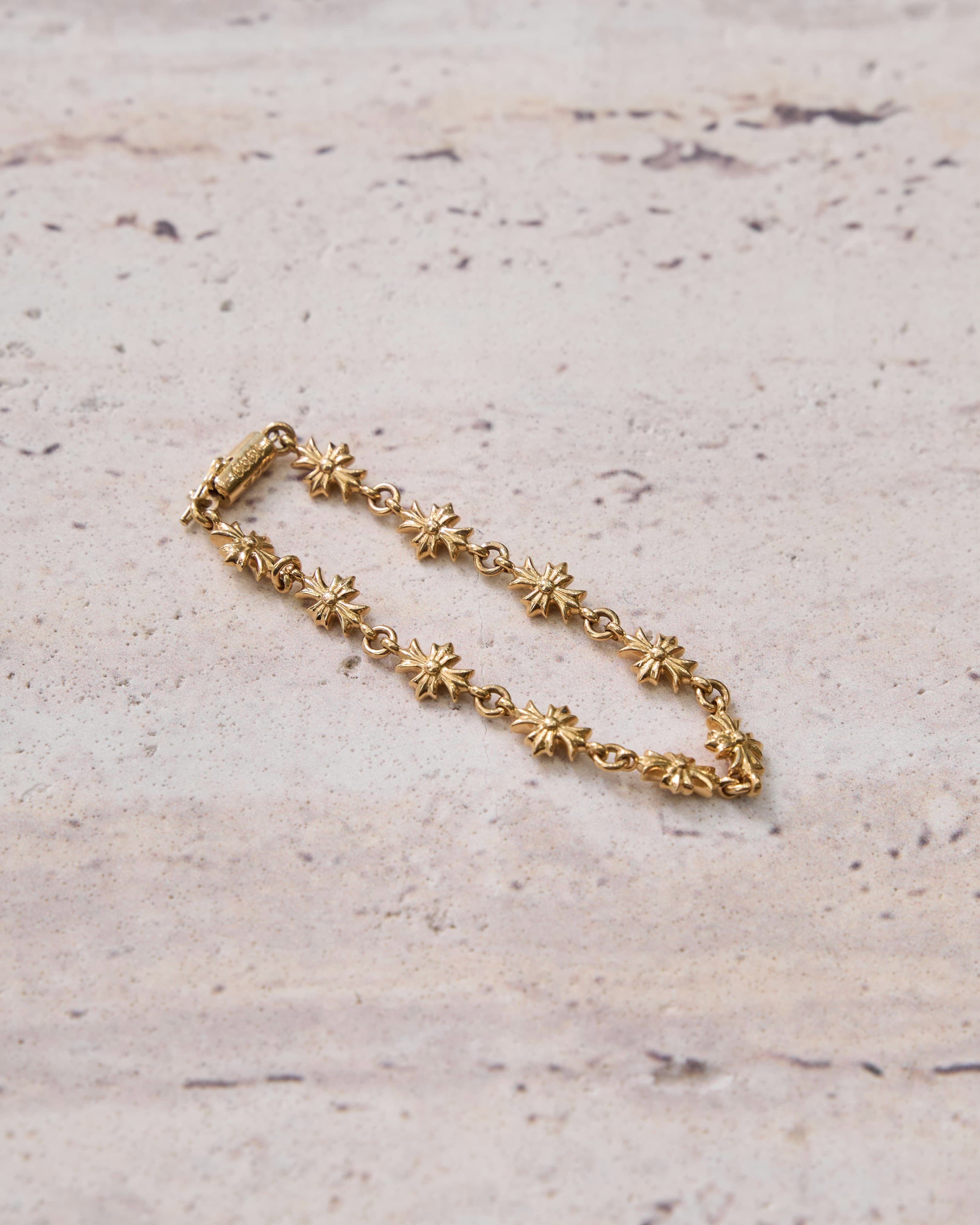 Chrome Hearts CHROME HEARTS Tiny E 22K Gold Bracelet Size ONE SIZE - 9 Thumbnail