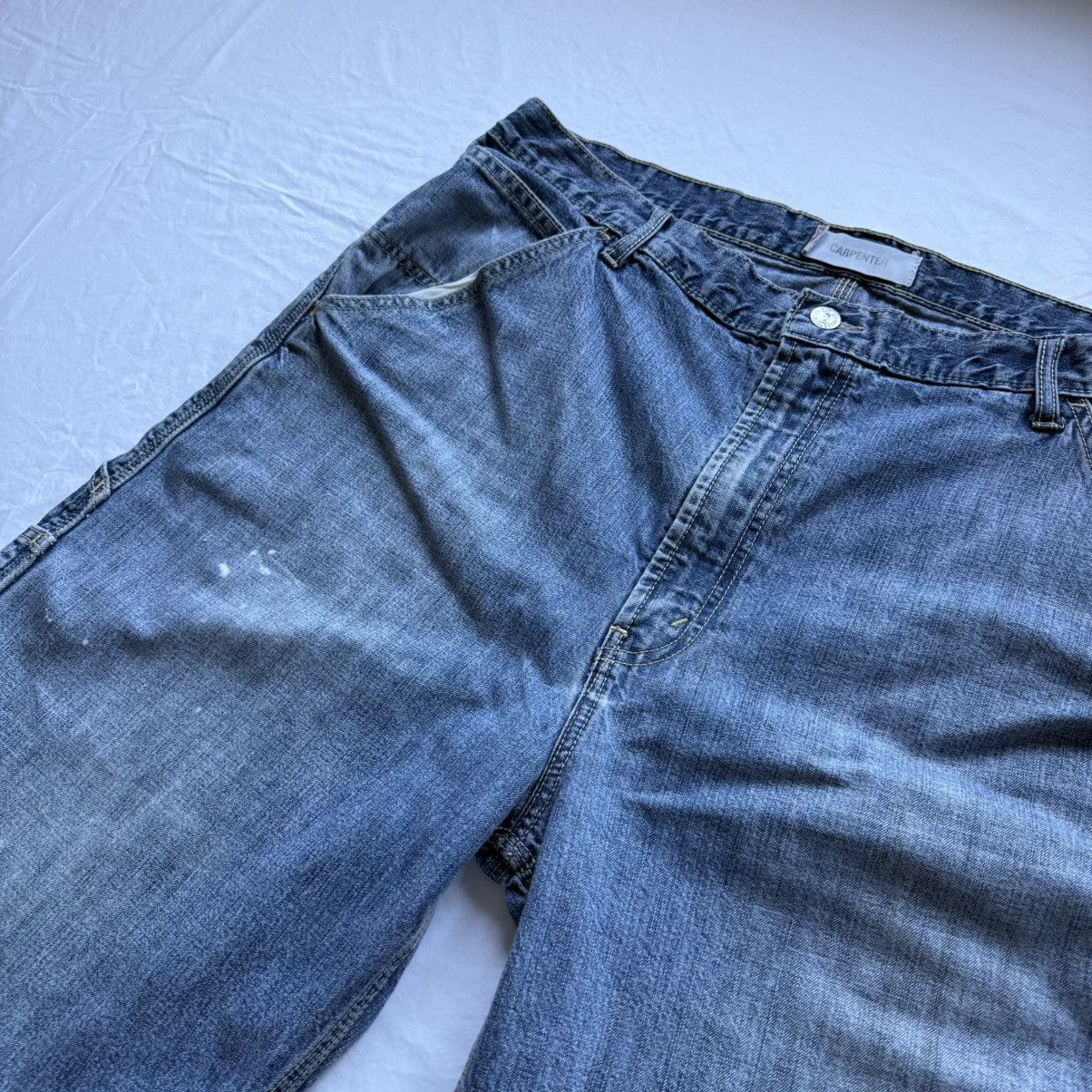 Levi's Vintage Levi’s Carpenter Denim Shorts Jorts Washed 40 Size US 40 / EU 56 - 2 Thumbnail