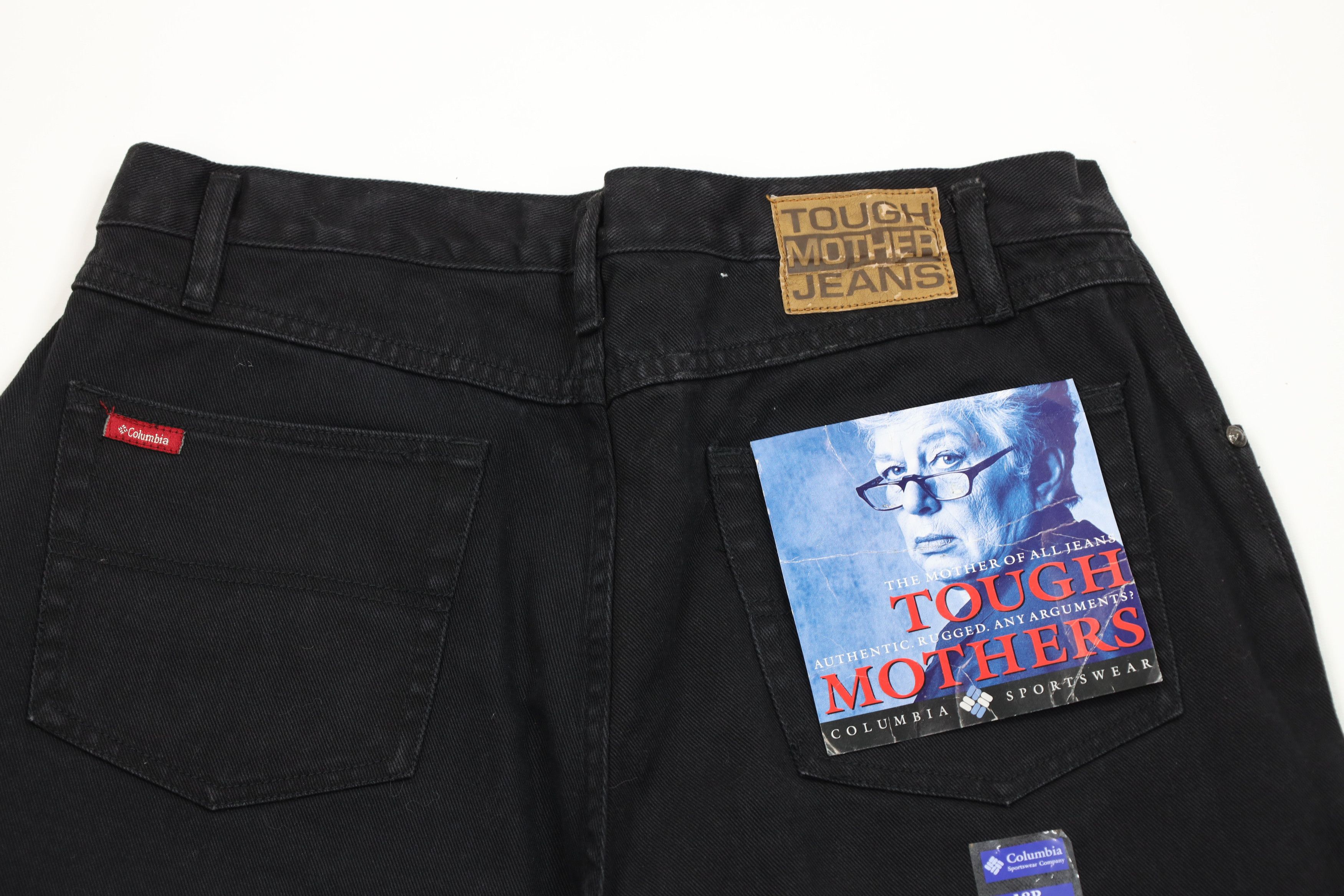 Columbia Deadstock Vintage 90s Columbia Tapered Leg Jeans Black Size 40" / US 18 - 8 Thumbnail