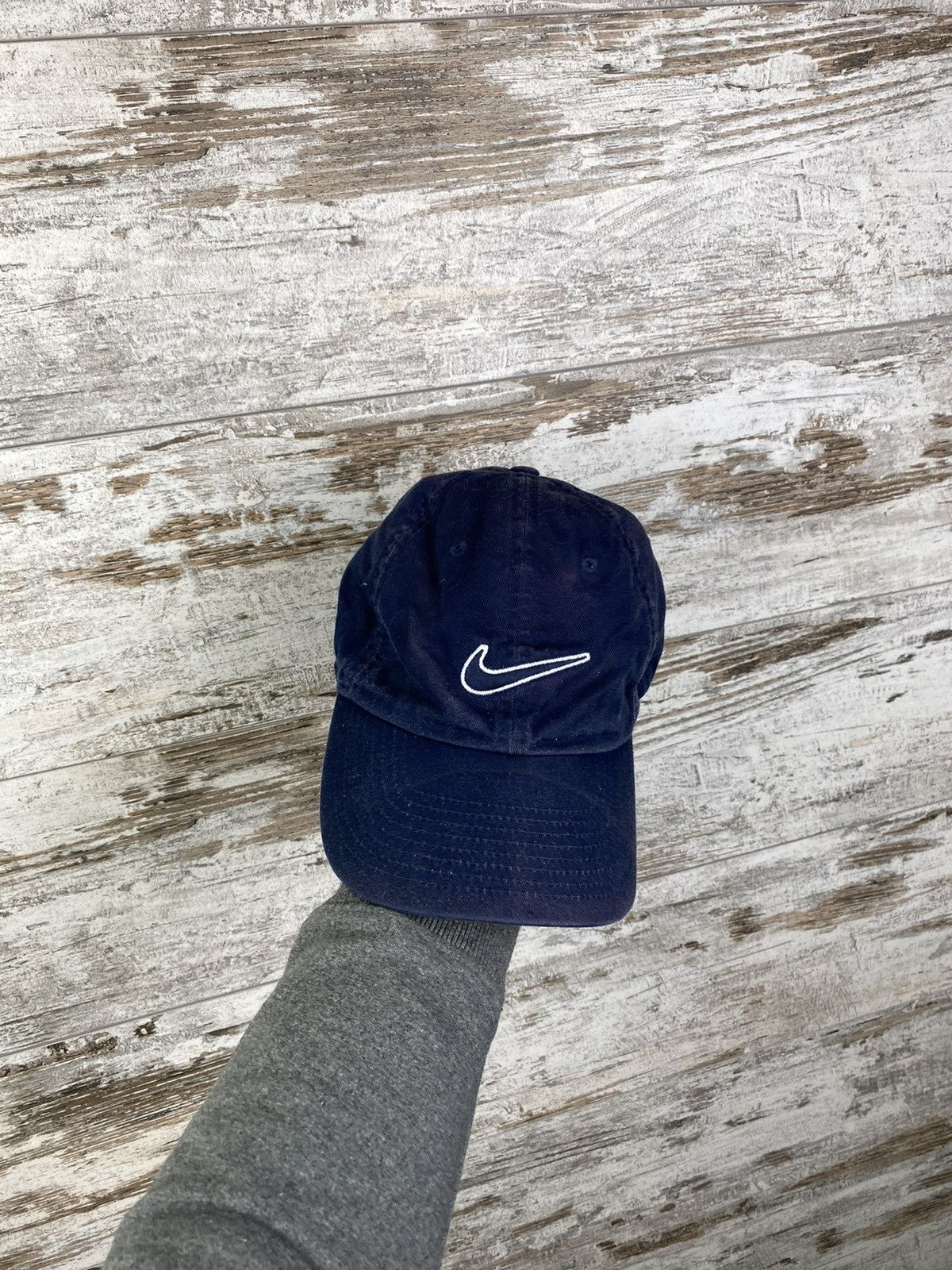 Nike × Vintage Mens Vintage Nike big logo hats cap hat y2k rare swoosh acg Size ONE SIZE - 1 Thumbnail