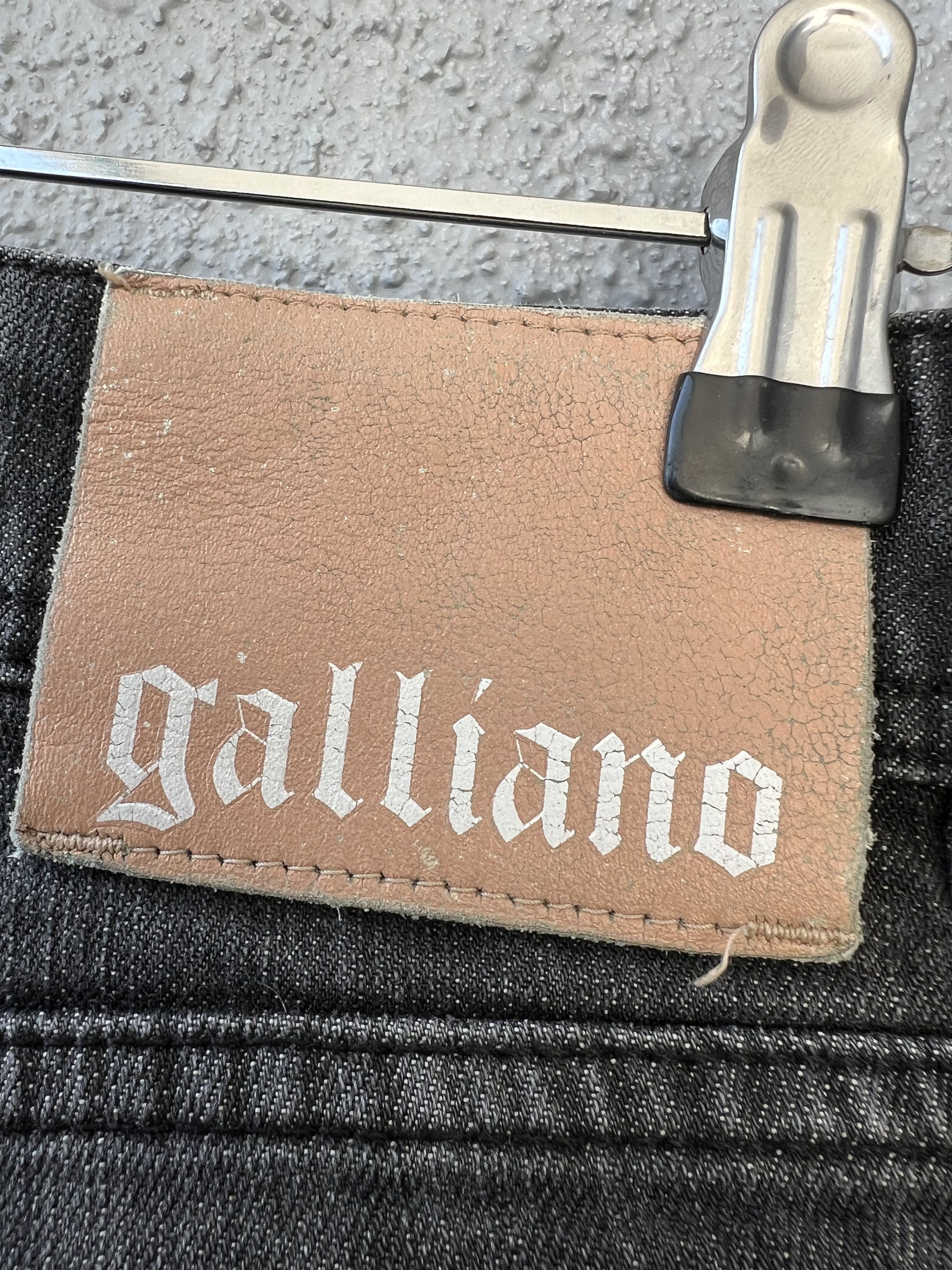 John Galliano Galliano Denim Womens JEans S Size 26" / US 2 / IT 38 - 7 Thumbnail