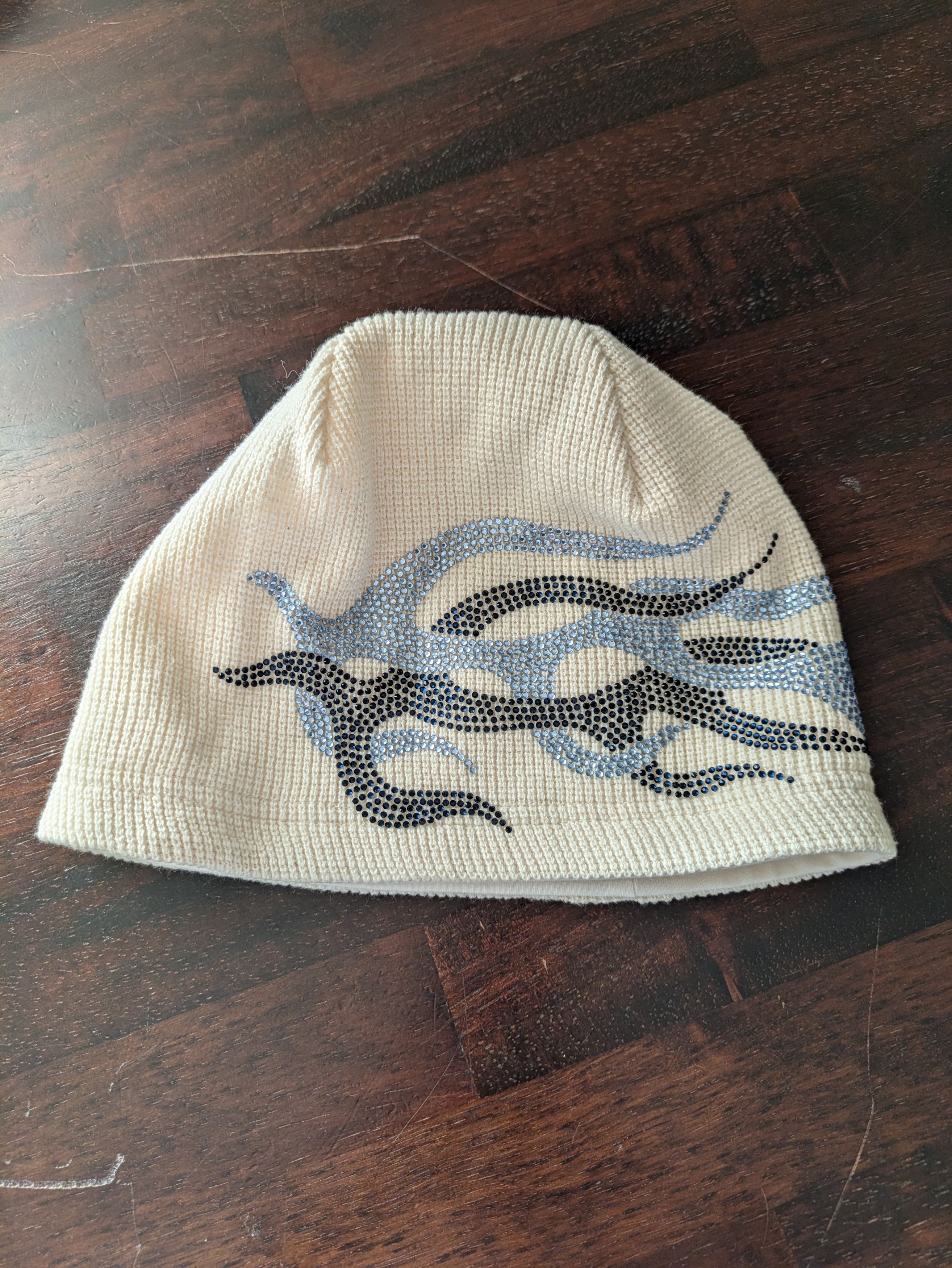 Vintage Flame strass beanie Size ONE SIZE - 1 Thumbnail
