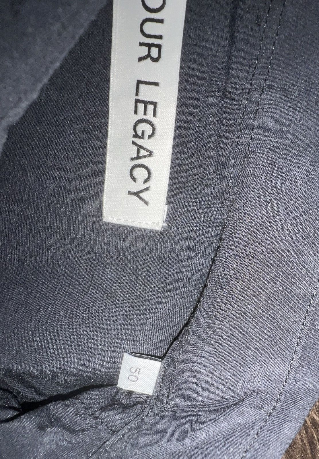 Our Legacy Our Legacy Borrowed Shirt 50 black Size US M / EU 48-50 / 2 - 6 Thumbnail