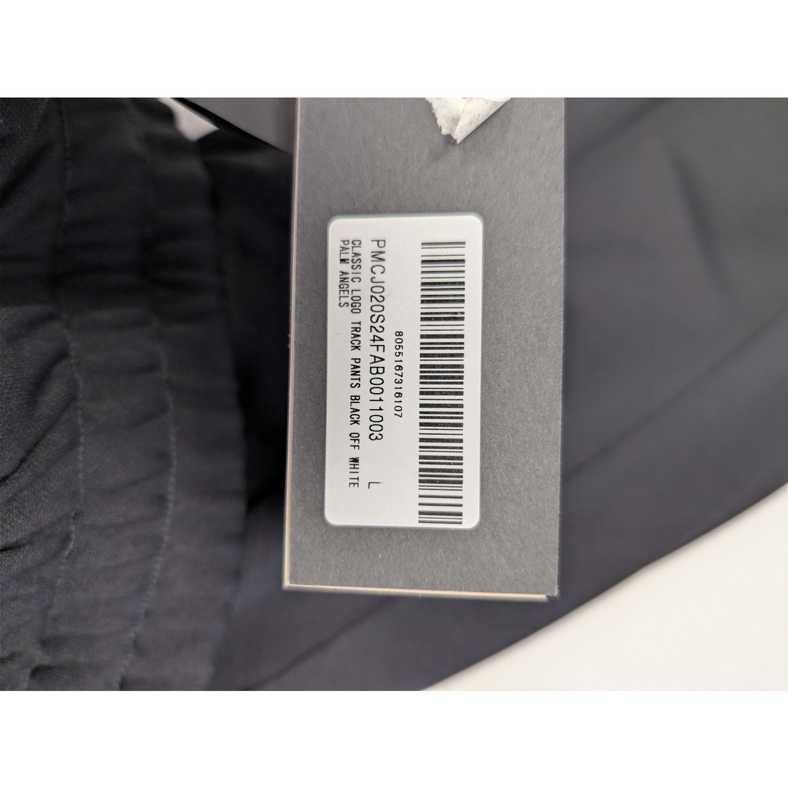 Palm Angels o1rshd1 Classic Logo Track Pants in Black / Off-White Size US 34 / EU 50 - 21 Thumbnail