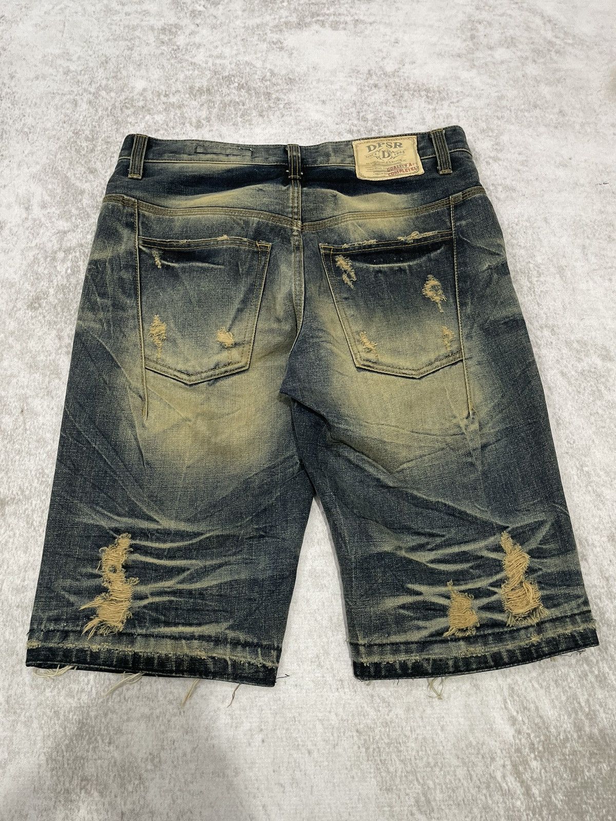 Hysteric Glamour 2000s distressed acid wash japan jorts y2k style Size US 32 / EU 48 - 5 Thumbnail