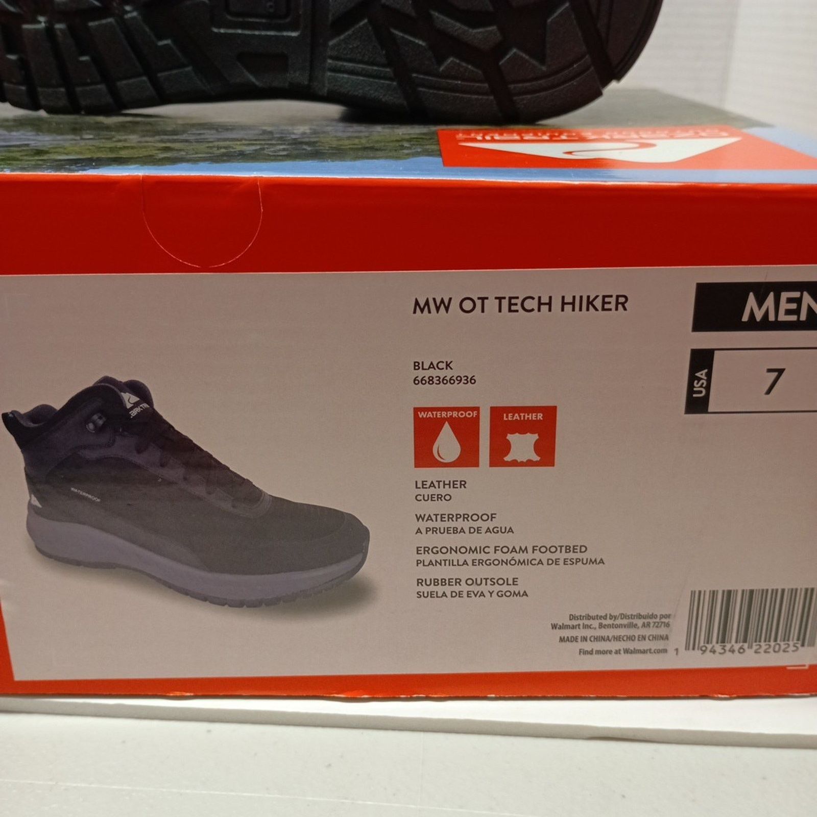 Other Men’s size 7 Ozark Trail Tech Hiker Waterproof Boots Black Size US 7 / EU 40 - 8 Thumbnail