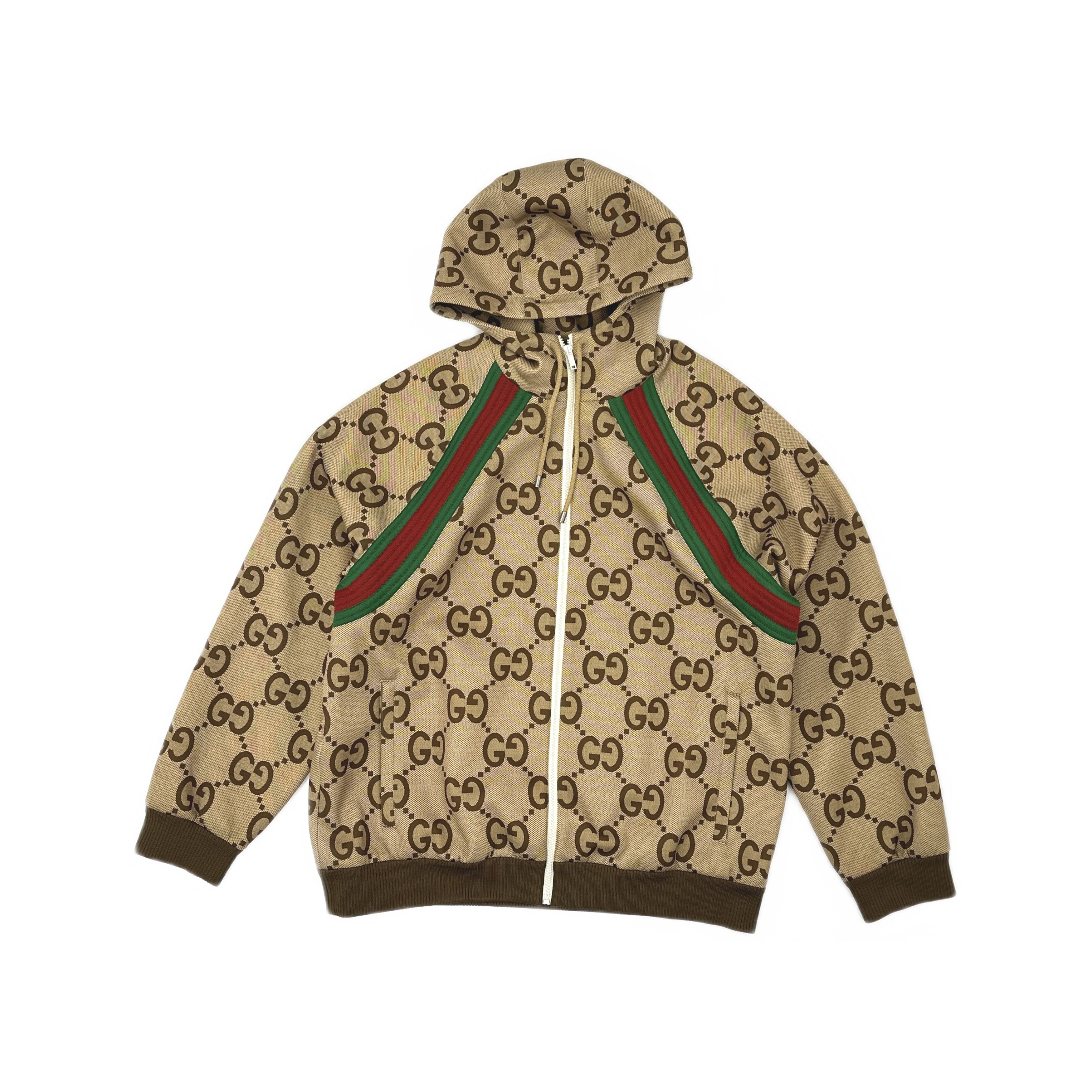 Gucci Gucci GG Logo Zip-Up Track Jacket Size XL | Grailed