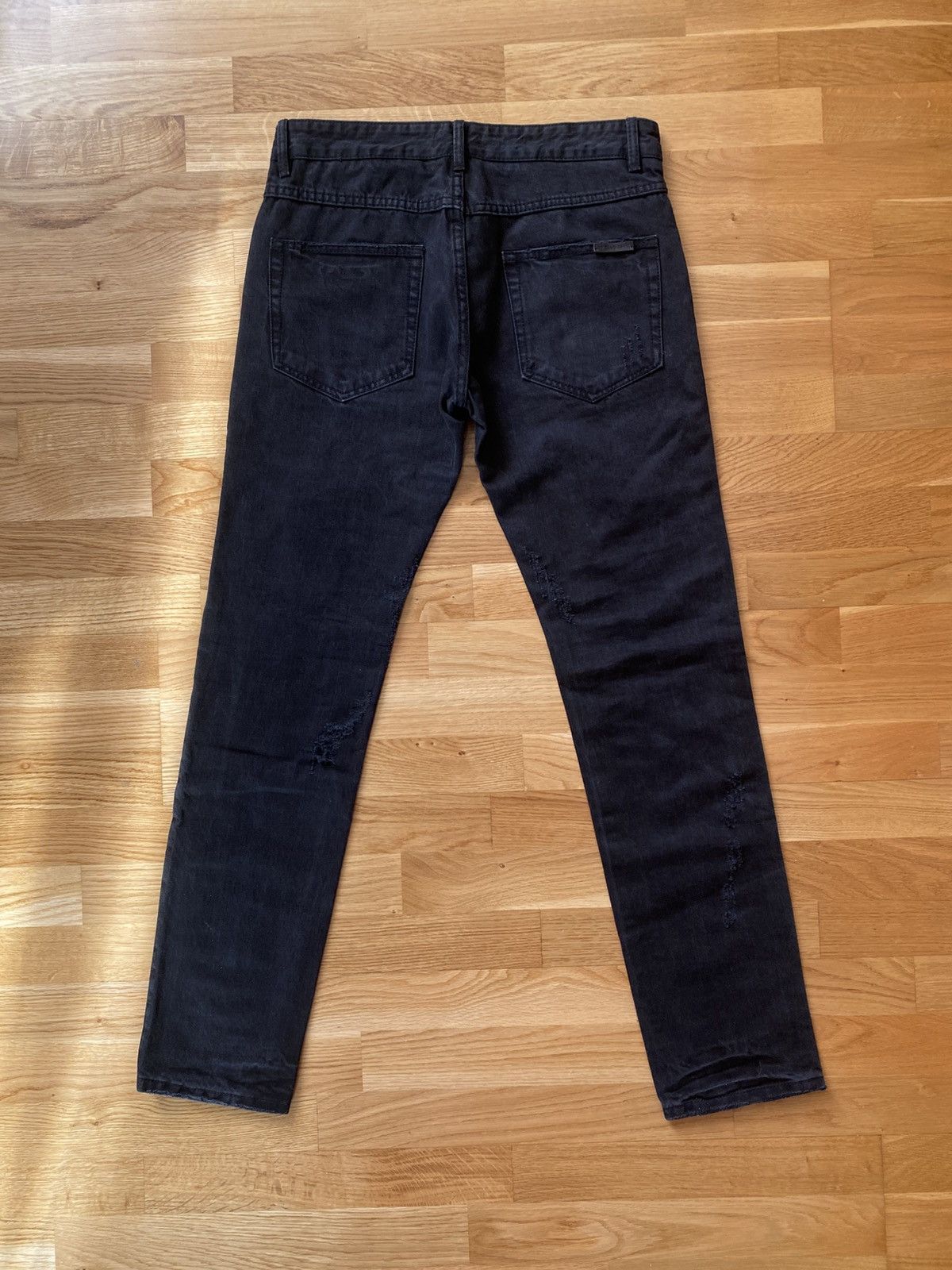 Dolce & Gabbana Dolce & Gabbana Y2K Black Distressed Jeans Italy Size 34 Size US 34 / EU 50 - 6 Thumbnail