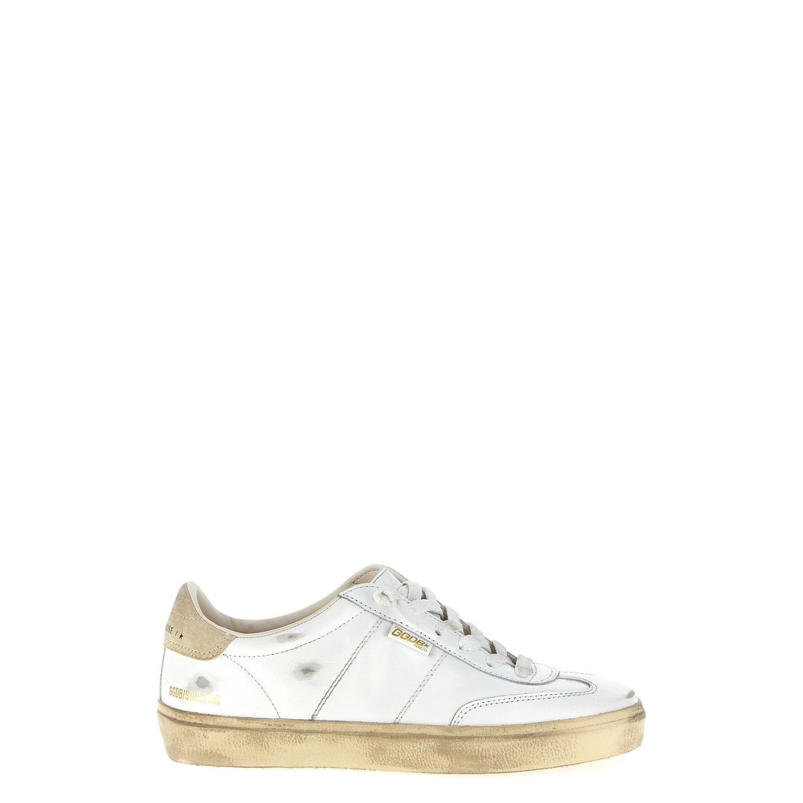 GOLDEN GOOSE Soul-Star Women's White/Beige Sneakers New (Wom