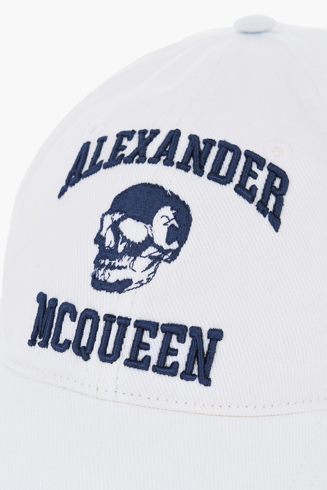 Alexander McQueen og1mm0925 Size: S / Hat / Cap in White Size ONE SIZE - 2 Thumbnail