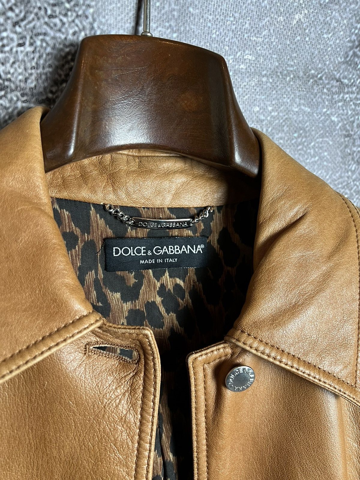 Dolce & Gabbana Dolce & Gabbana lambskin leopard coat mainline made in italy Size M / US 6-8 / IT 42-44 - 3 Thumbnail