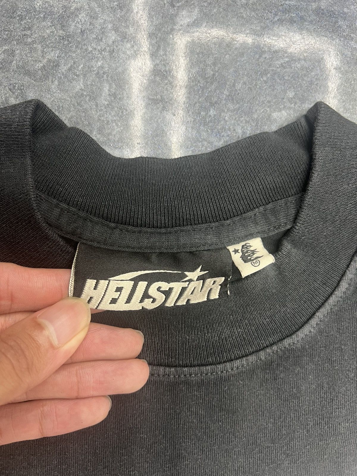 HELLSTAR Hellstar Sports Core Logo Glitter T-Shirt Size US M / EU 48-50 / 2 - 3 Thumbnail