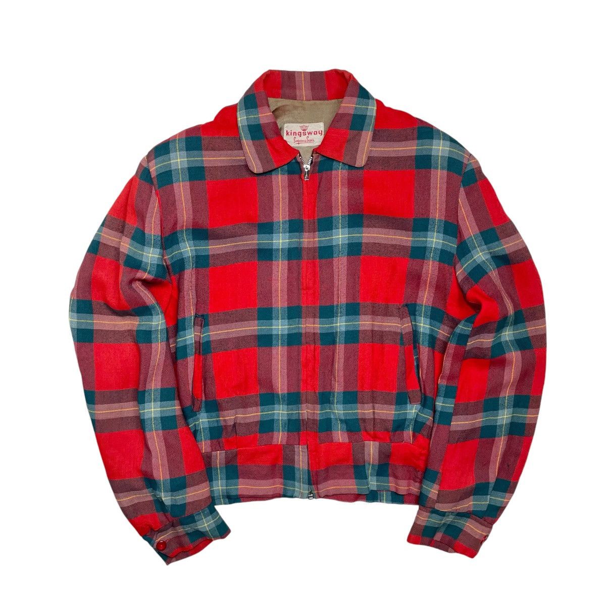 Sears 1950s Sears Plaid Ricky Jacket - Medium Size US M / EU 48-50 / 2 - 1 Thumbnail