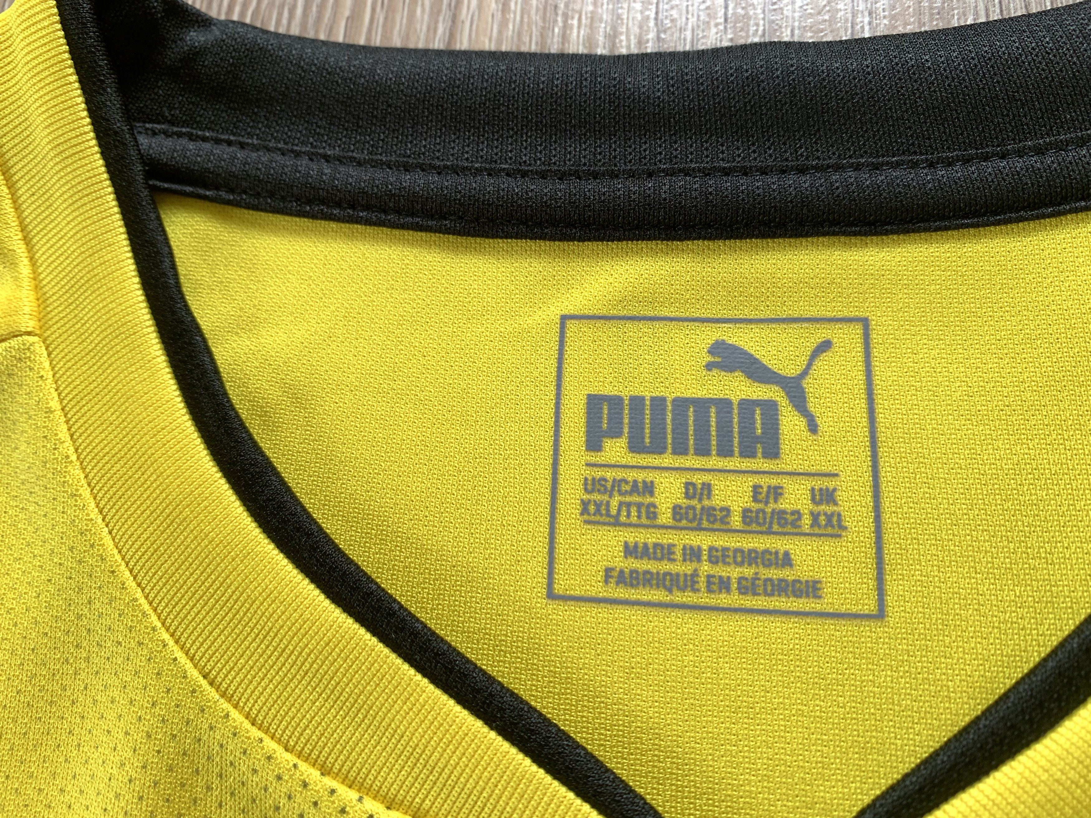 Puma Puma Borussia Dortmund Home Shirt 2017-2018 Size US XXL / EU 58 / 5 - 7 Thumbnail