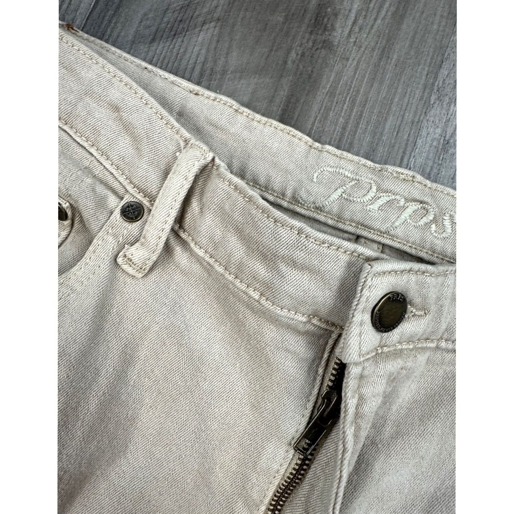 Prps PRPS Le Sabre Beige Slim Straight Jeans 38 Men Regular 34 Inseam 99% Cotton 1% Spandex Size US 38 / EU 54 - 7 Thumbnail