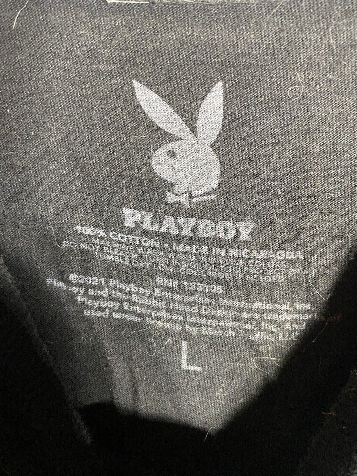 Playboy Playboy T-Shirt Men's Gray Short Sleeve Size Large Size US L / EU 52-54 / 3 - 5 Thumbnail