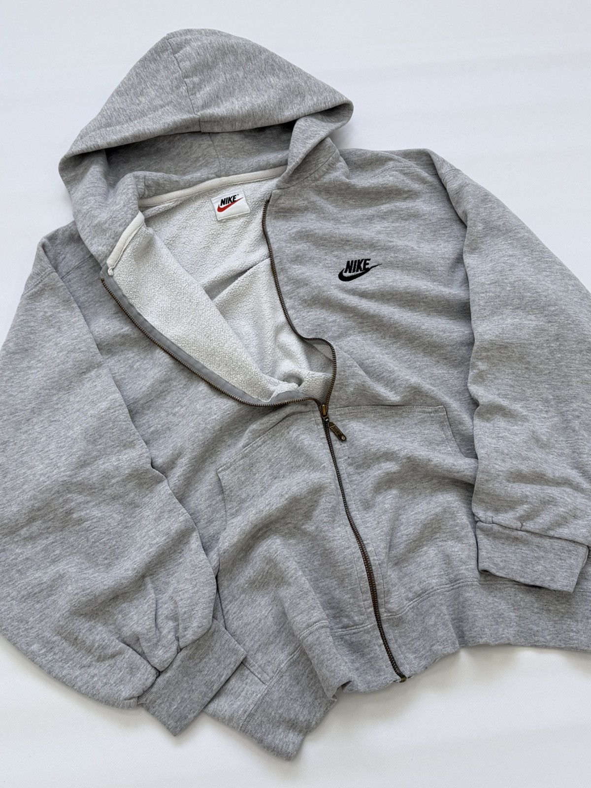 Nike Vintage 90s Nike Zip Hoodie Y2K Size US XL / EU 56 / 4 - 5 Thumbnail