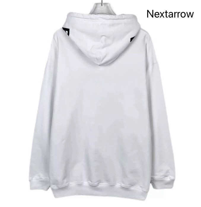 Balenciaga Balenciaga white drawstring hoodie2412-Nextarrow Size US M / EU 48-50 / 2 - 2 Thumbnail
