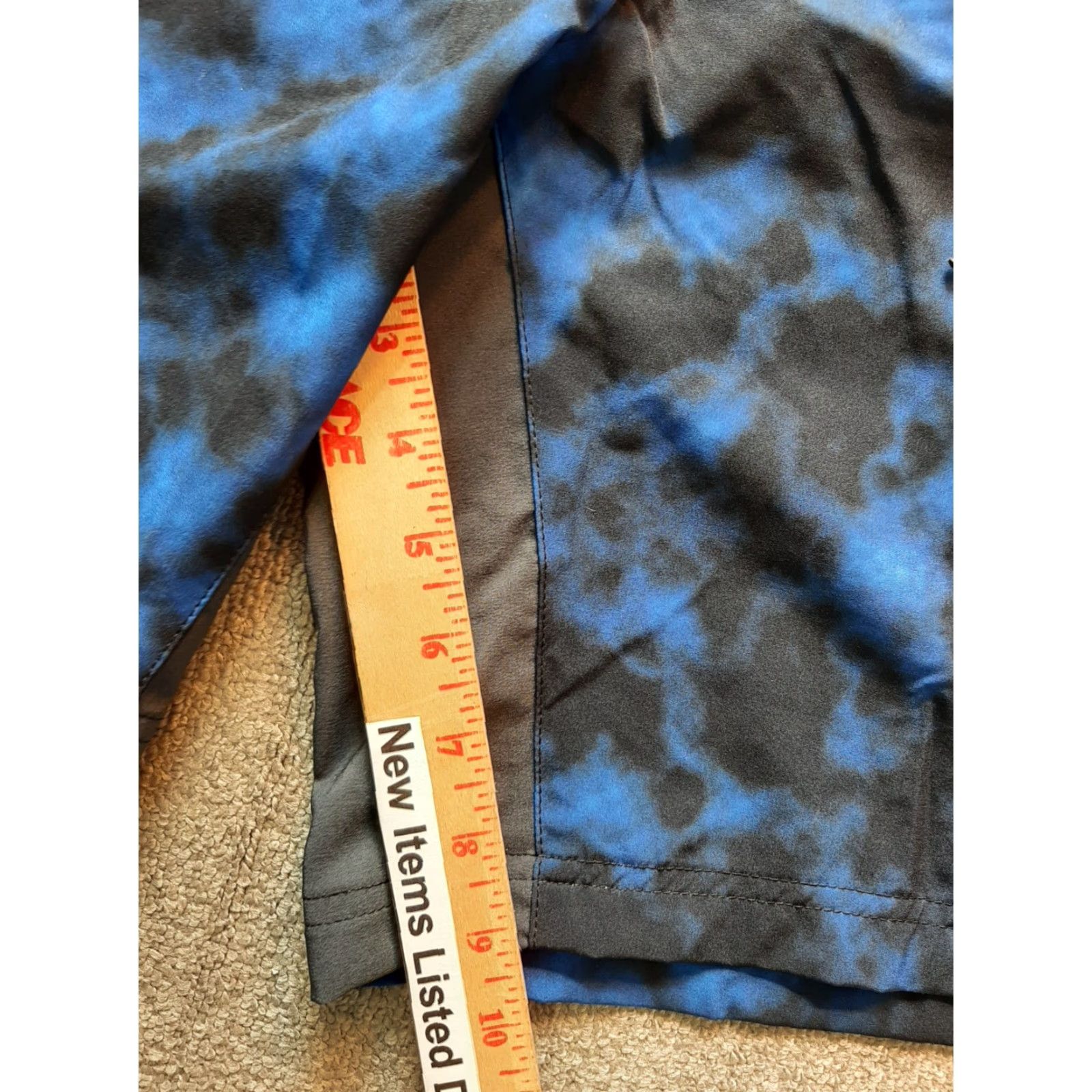 Reebok Reebok Mens Board Shorts Swim Trunks Blue M Medium M Men Bottom Swimsuit Swimwear Blue Board Shorts Size US 31 - 3 Thumbnail