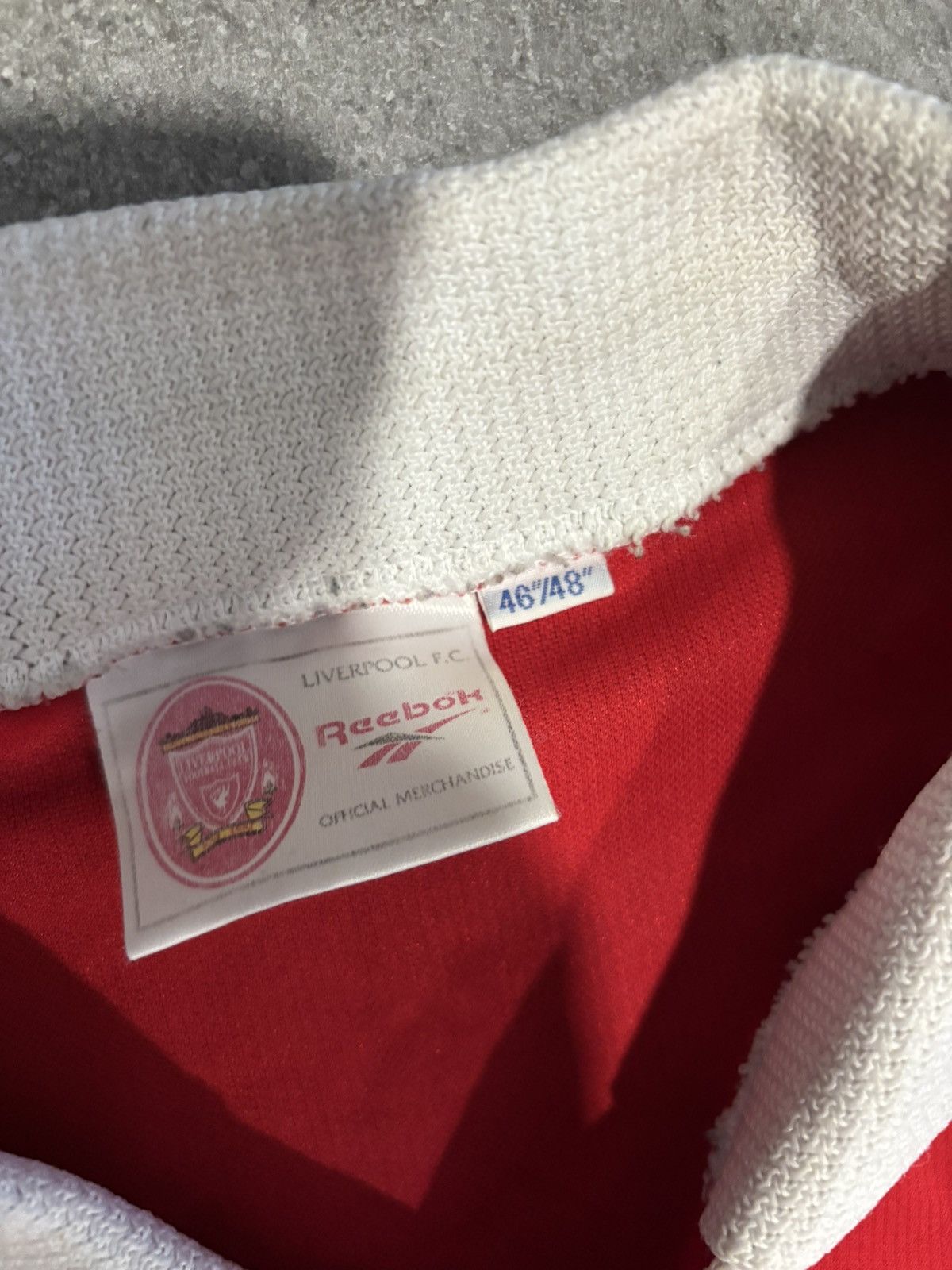 Reebok Liverpool 1996-1997-1998 Home Shirt - XL Size US XL / EU 56 / 4 - 2 Thumbnail