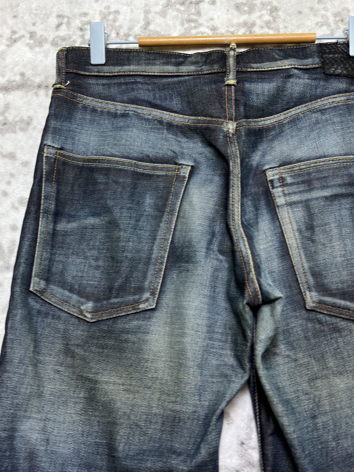 Visvim Vintage Visvim Social Sculpture 03 NW Slim Straight Jeans Size US 31 - 9 Thumbnail
