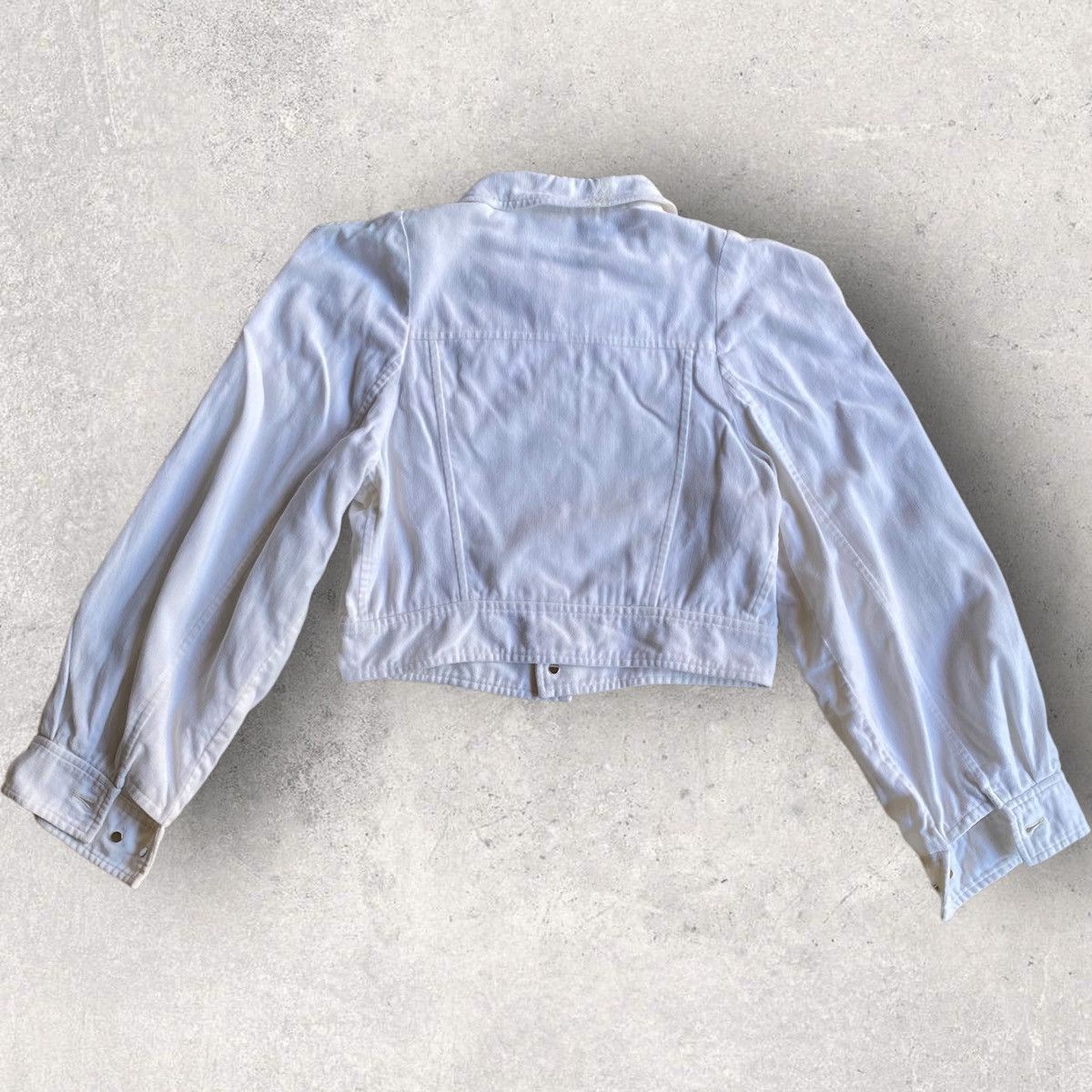 Comme des Garcons Vintage 1989 Fleece Cropped Jacket Size M / US 6-8 / IT 42-44 - 5 Thumbnail