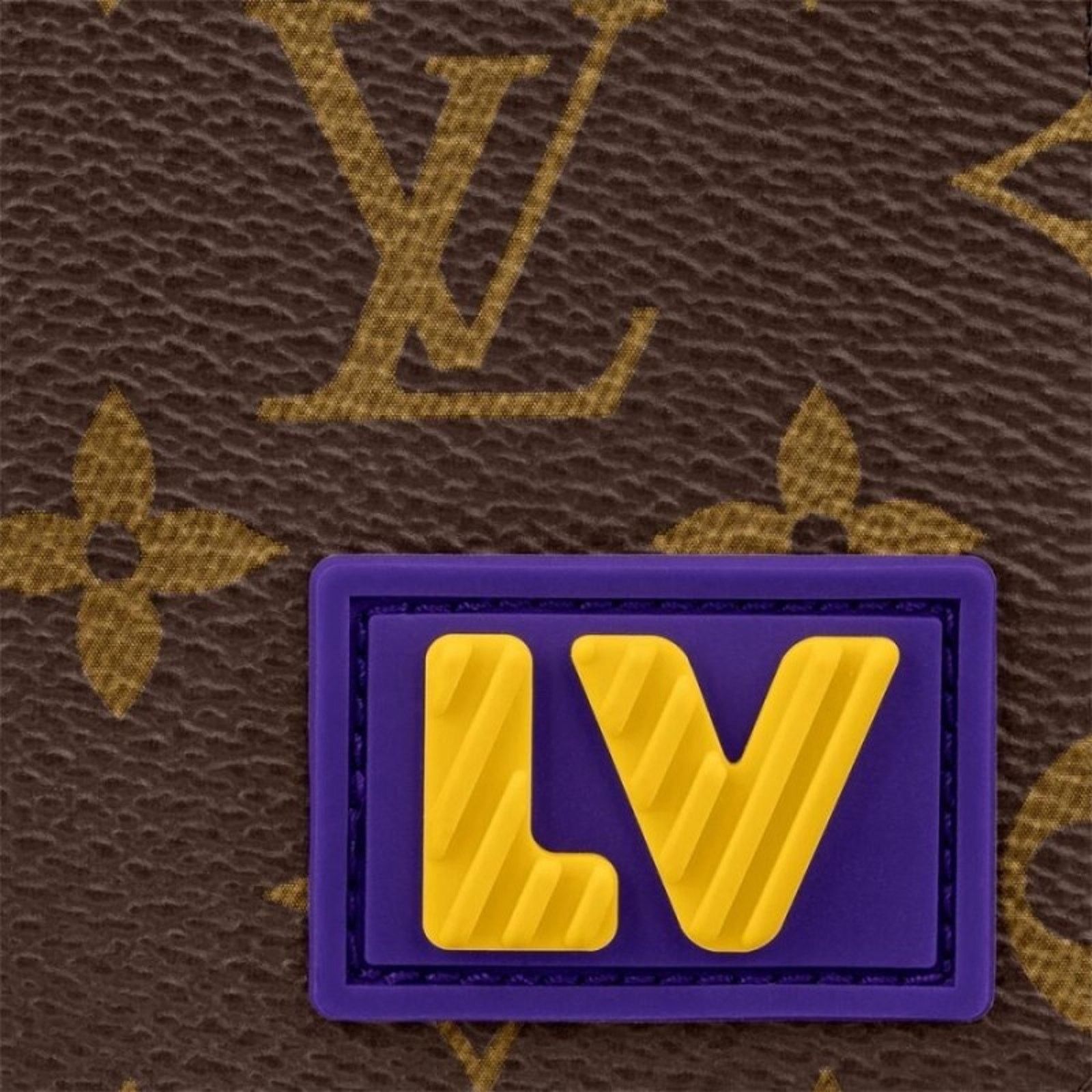 Louis Vuitton Louis Vuitton LV Purple Yellow Pocket Organizer Wallet Size ONE SIZE - 3 Thumbnail