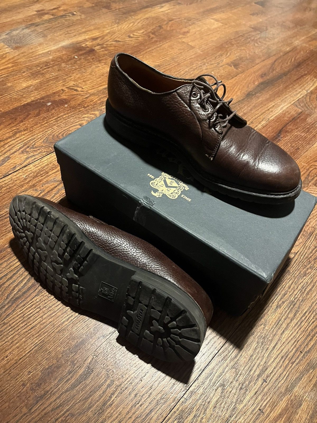 Alden ALDEN 949 Alpine Grain Leather Walker Size US 12 / EU 45 - 4 Thumbnail
