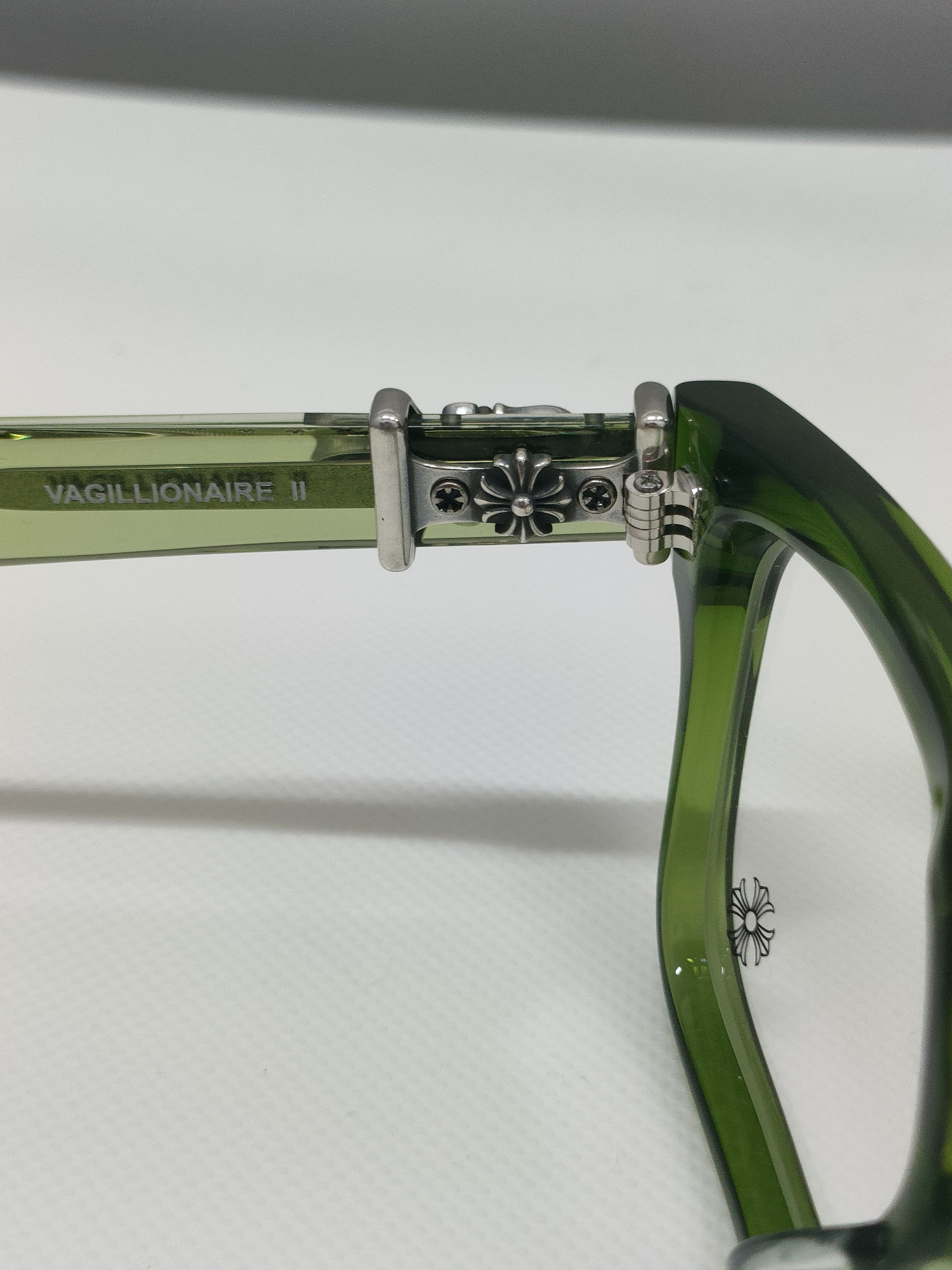 Chrome Hearts Chrome Hearts VAGILLIONAIRE II DOLV Dagger Glasses Frame Size ONE SIZE - 8 Thumbnail