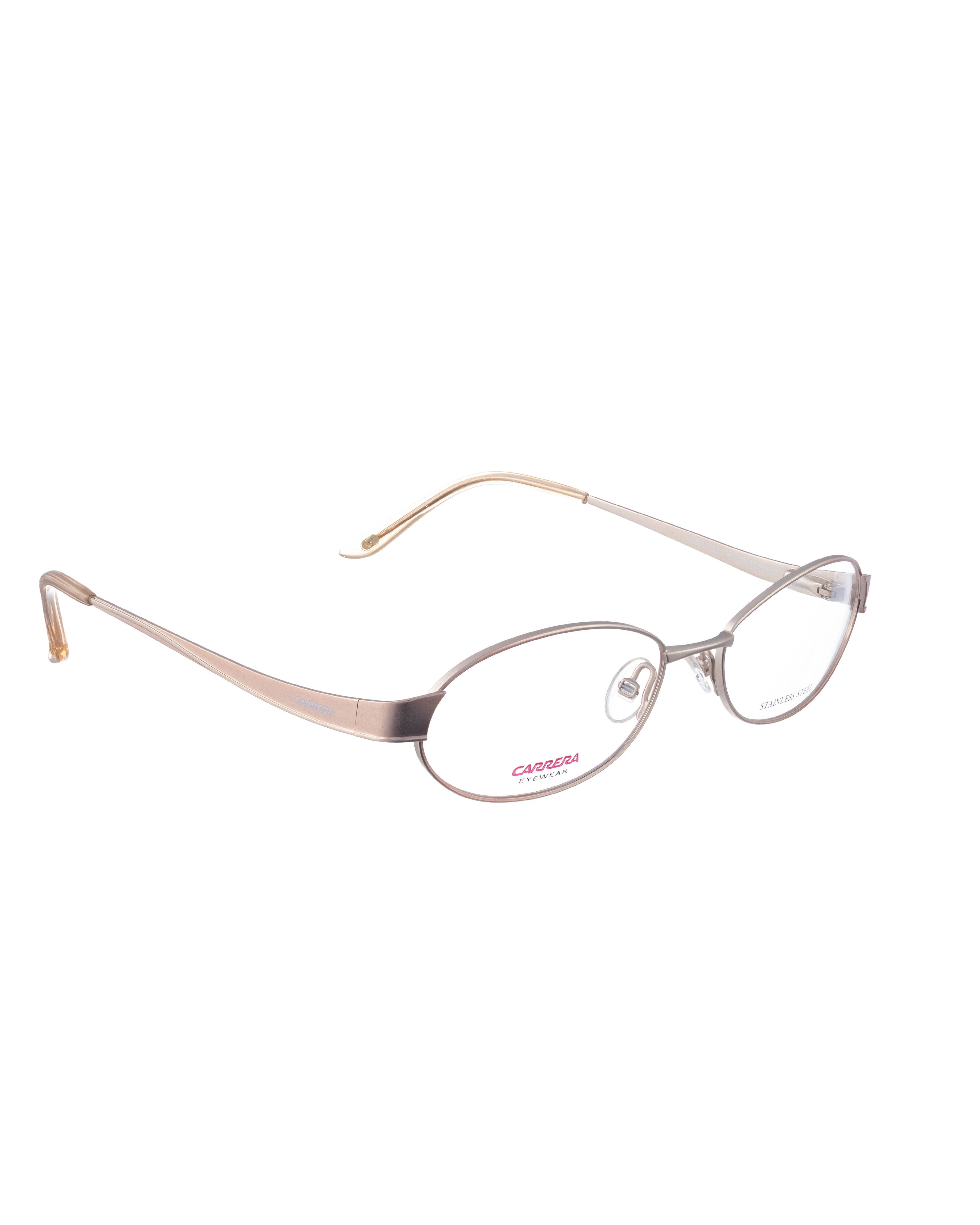 Carrera Carrera 00s White Gold Metallic Oval Glasses Size ONE SIZE - 2 Thumbnail