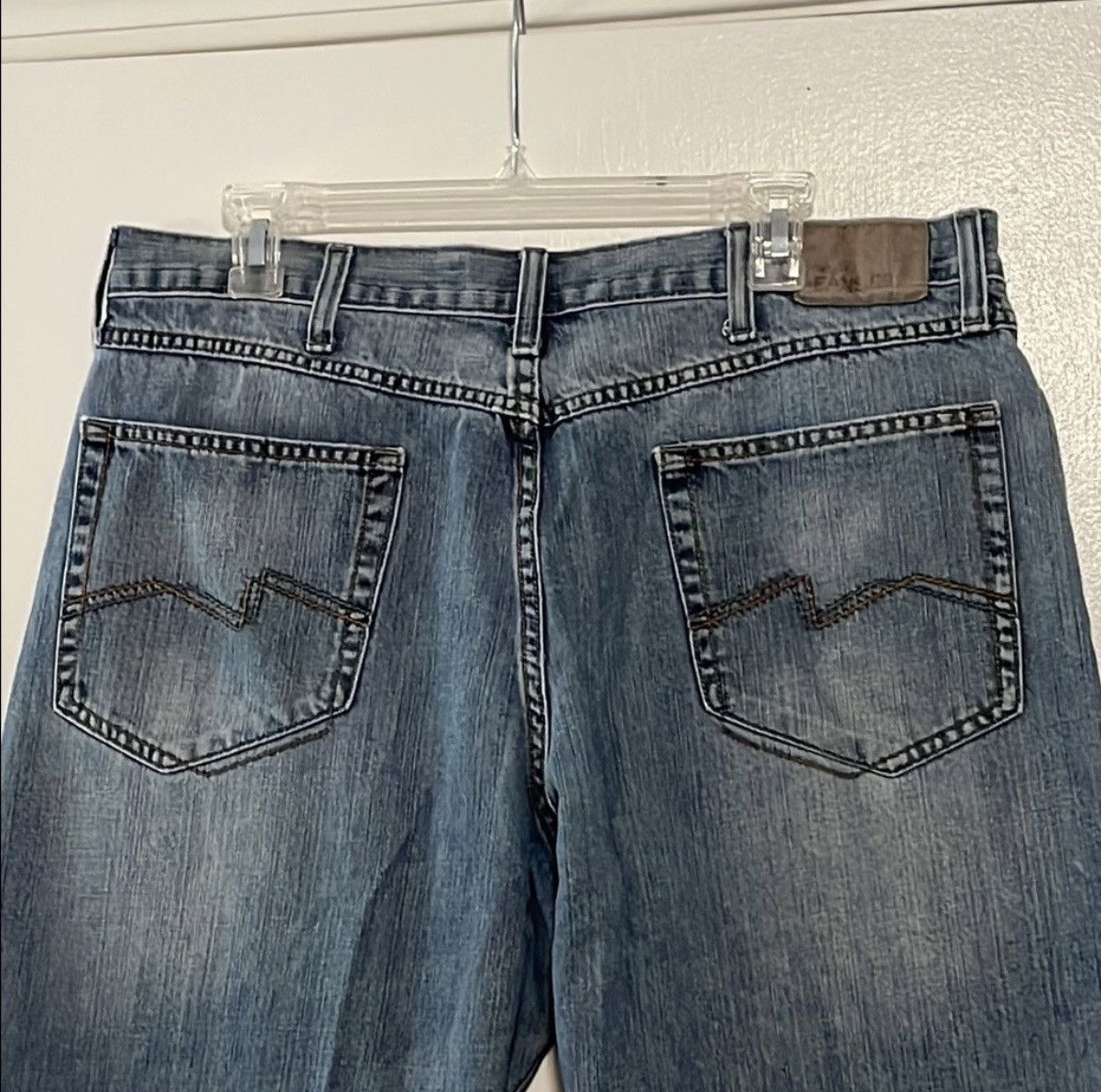 Wrangler Wrangler Blue Loose Straight Fit Jeans Size US 36 / EU 52 - 5 Thumbnail