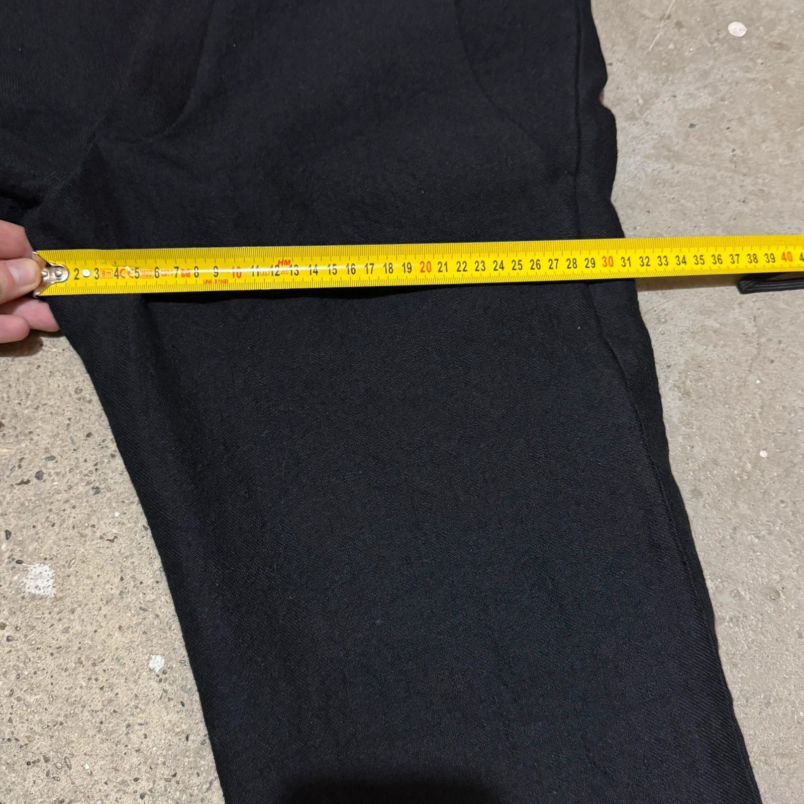 Obscur F/W 11 Obscur cropped layerd wool pants Size US 33 - 11 Thumbnail