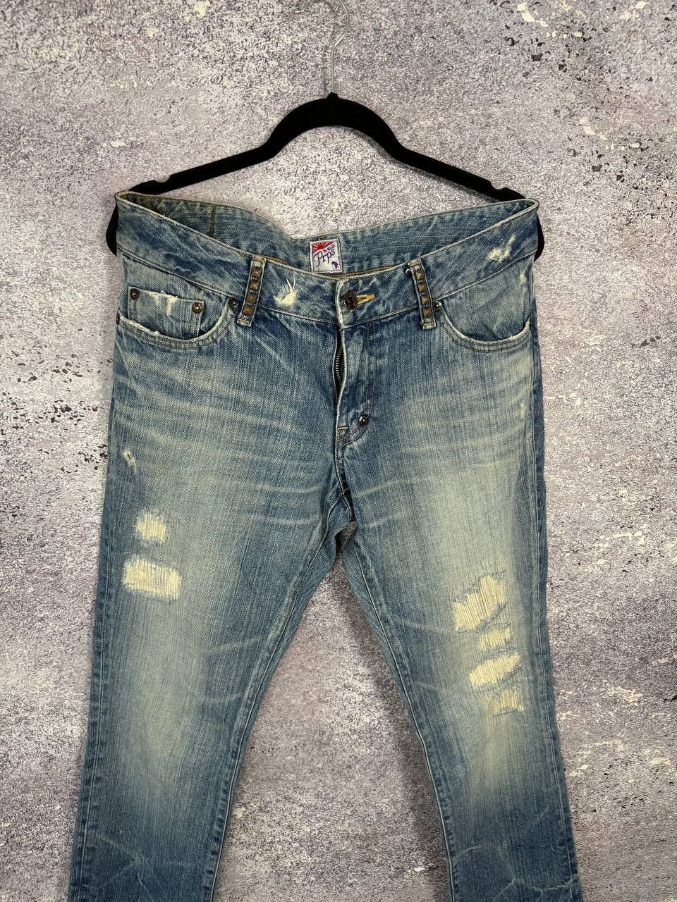 Japanese Brand × Prps × Vintage PRPS JAPAN DENIM VINTAGE PURPLE LABEL IMPALA JEANS DSTD Size 30" / US 8 / IT 44 - 3 Thumbnail