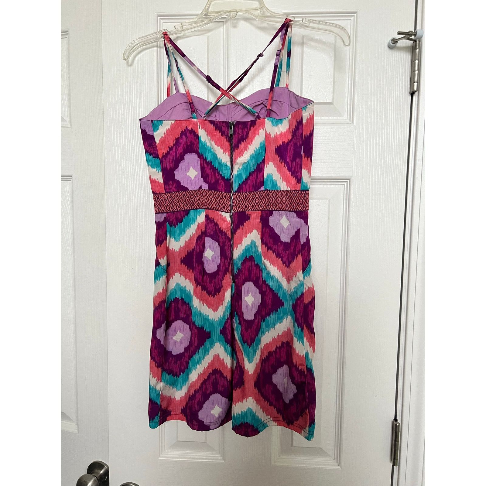 American Eagle Outfitters American Eagle Summer Spaghetti Strap Mini Dress Size 0 Size XS / US 0-2 / IT 36-38 - 4 Thumbnail