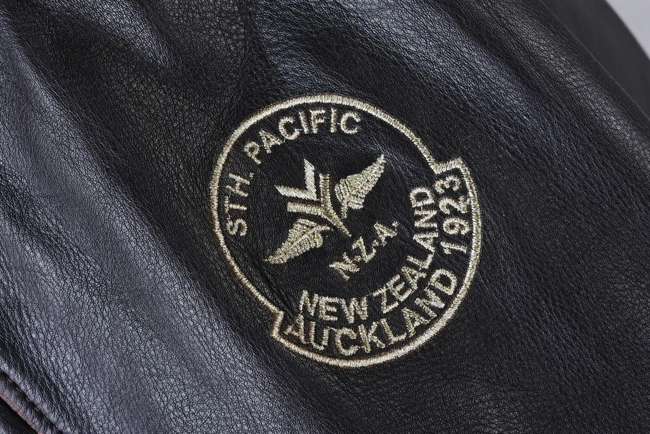 New Zealand Outback NZA New Zealand Auckland Brown Leather Bomber Flight Jacket Size US XXL / EU 58 / 5 - 5 Thumbnail