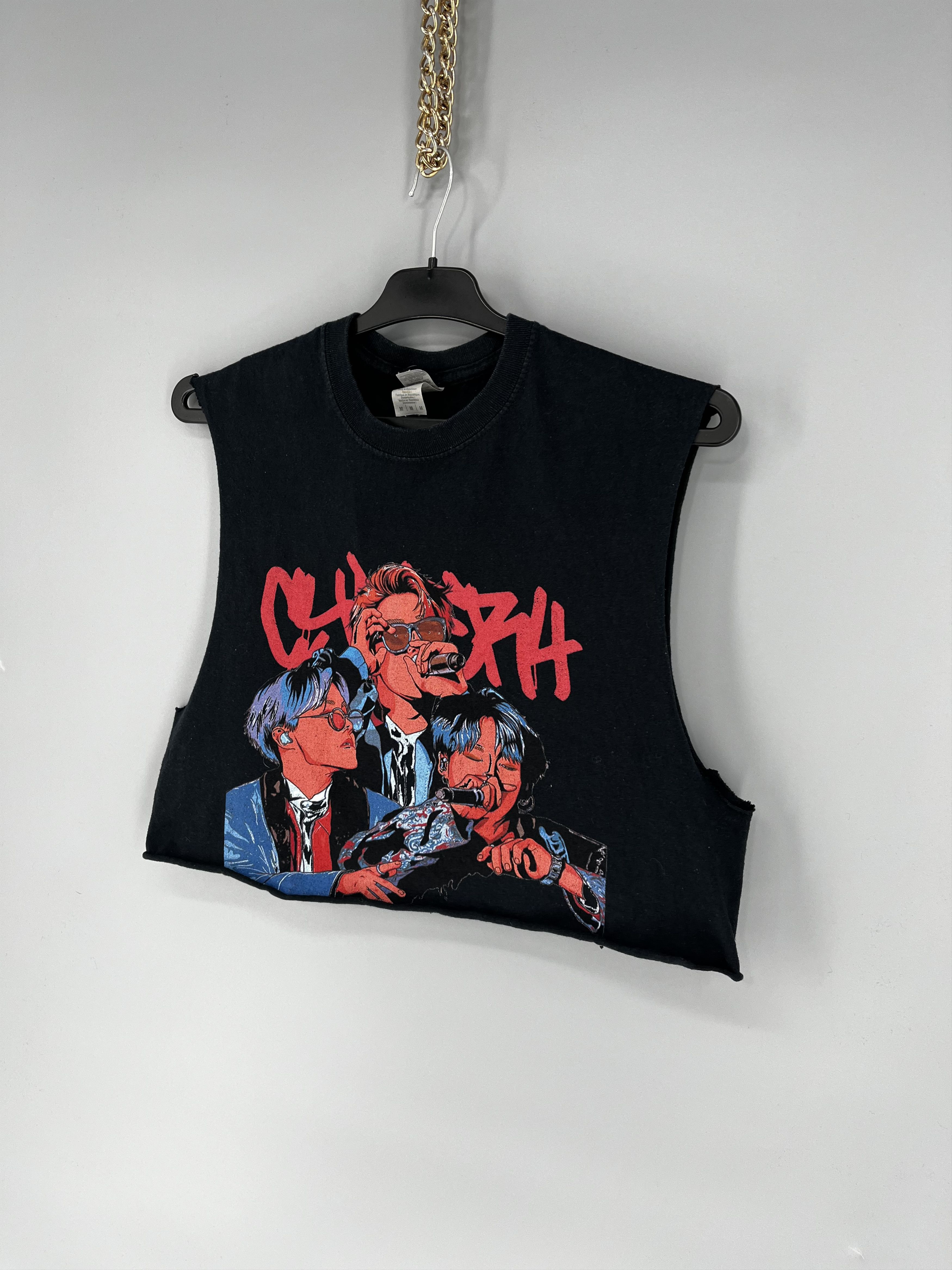 Rap Tees BTS graphic women's fitted kpop k-pop T-shirt Rare Size M / US 6-8 / IT 42-44 - 3 Thumbnail