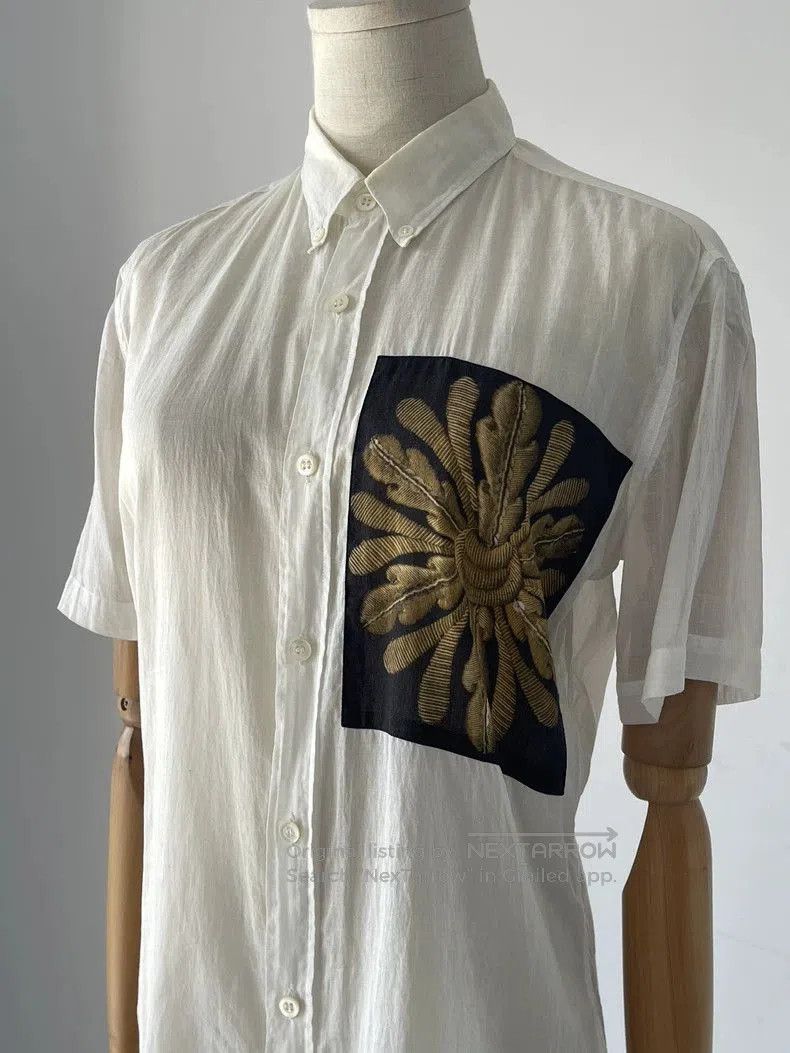 Dries Van Noten Dries Van Noten 14ss Floral Short Sleeve Shirt. Size US M / EU 48-50 / 2 - 5 Thumbnail