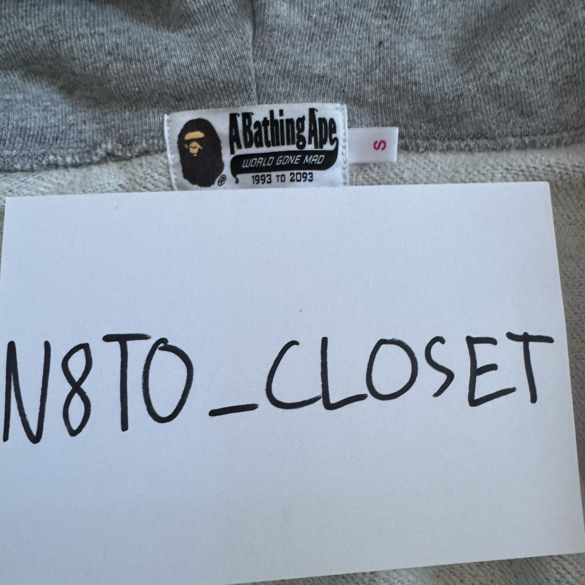 Bape Bape Full Zip Shark Hoodie Size S / US 4 / IT 40 - 4 Thumbnail