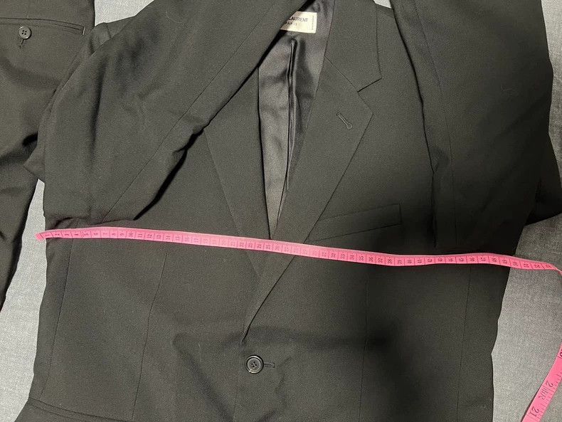 Saint Laurent Paris Saint Laurent Paris Classic suit set-2506 Size US 30 / EU 46 - 8 Thumbnail